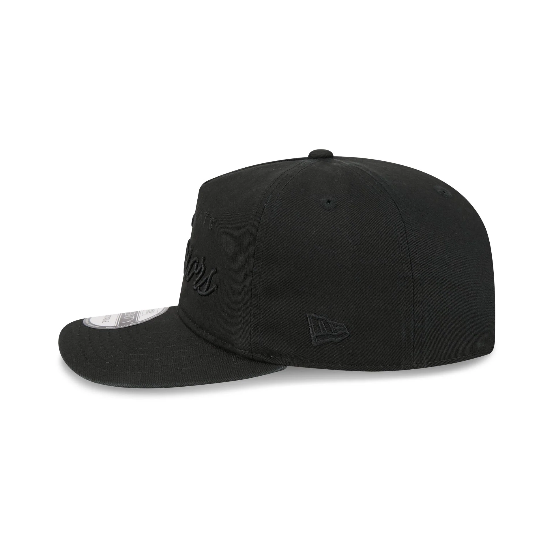 Golden State Warriors All Black Scripted 19TWENTY Adjustable Hat - Image 5