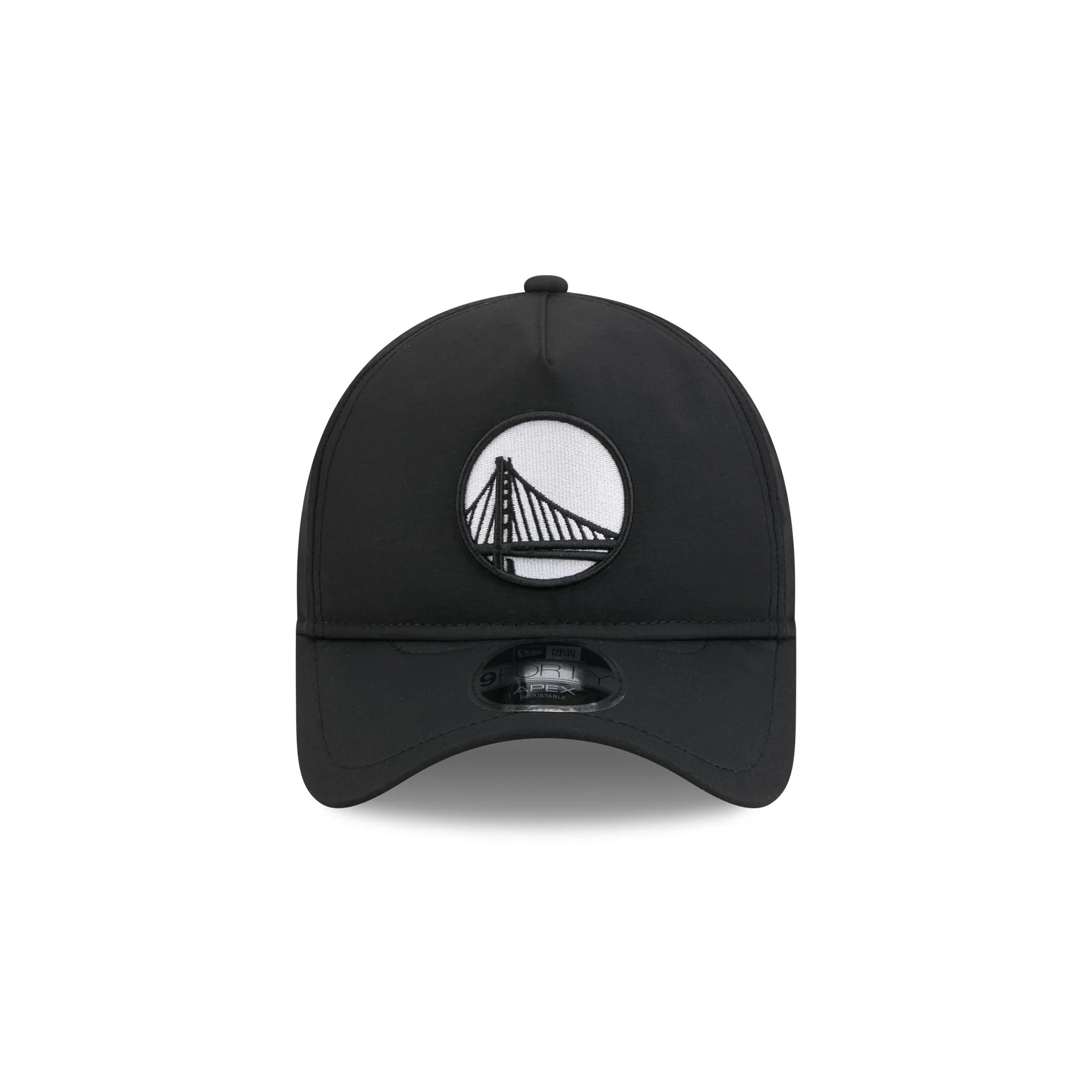 Golden State Warriors Black 9FORTY APEX Snapback Hat - Image 2