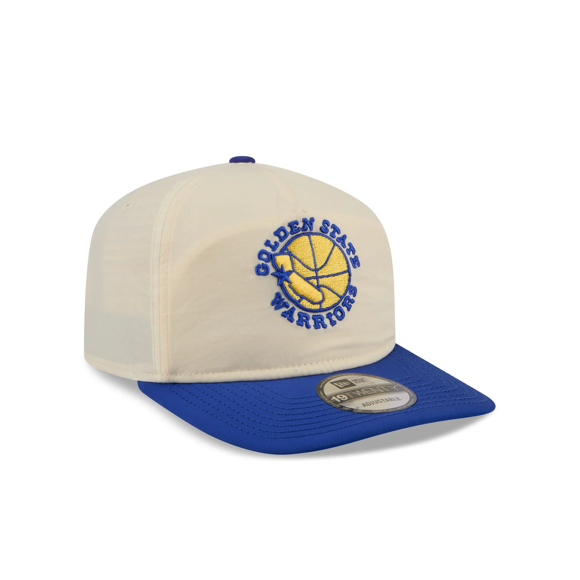 Golden State Warriors Chrome Nylon 19TWENTY Adjustable Hat - Image 3