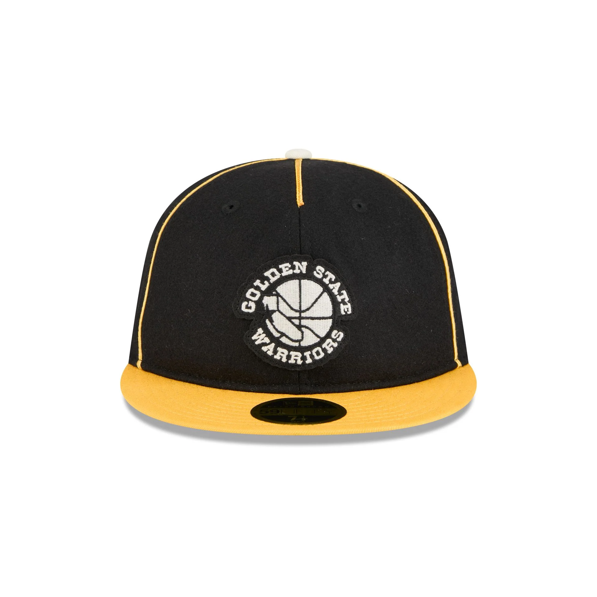 Golden State Warriors Felt Logo Retro Crown 59FIFTY Fitted Hat - Image 2