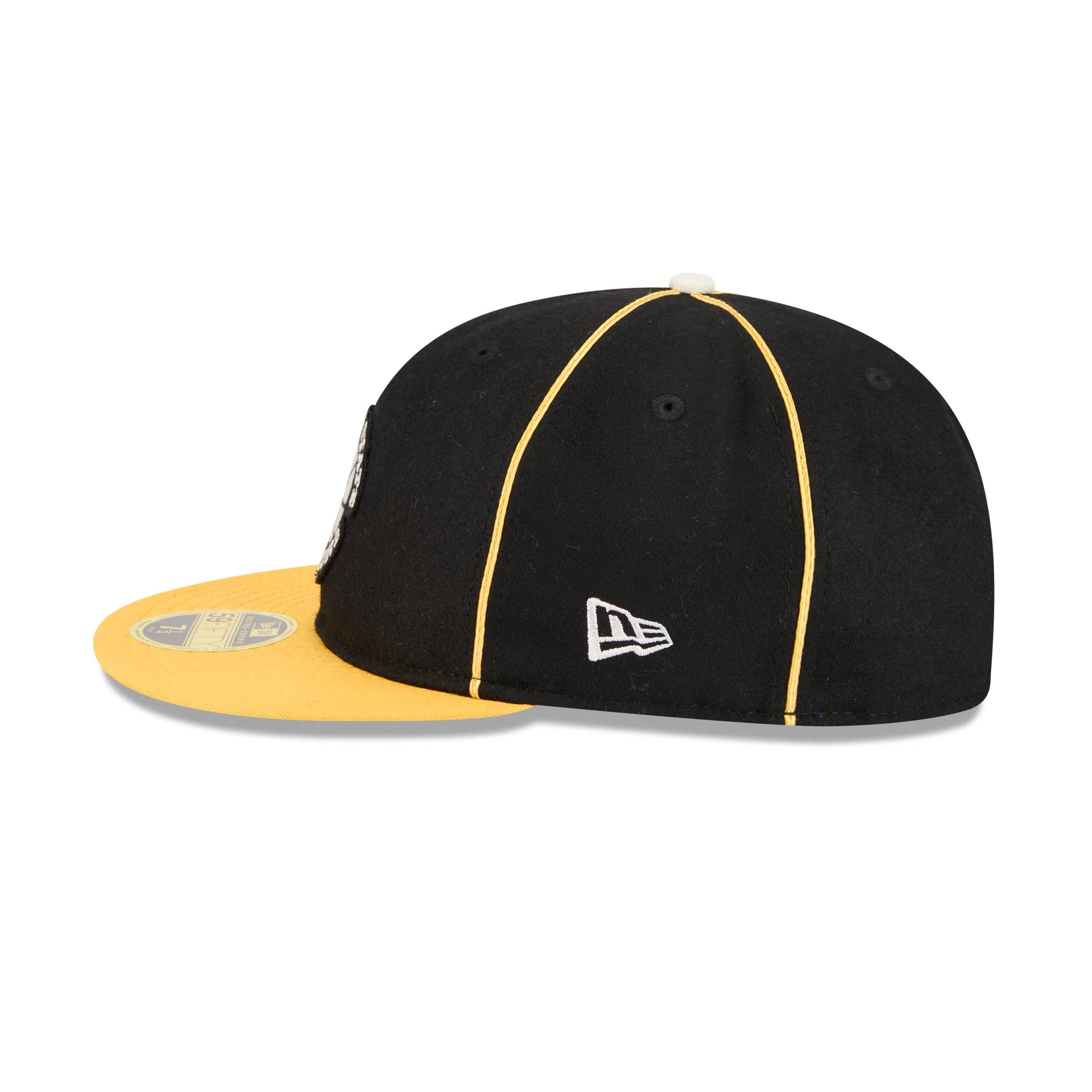 Golden State Warriors Felt Logo Retro Crown 59FIFTY Fitted Hat - Image 5