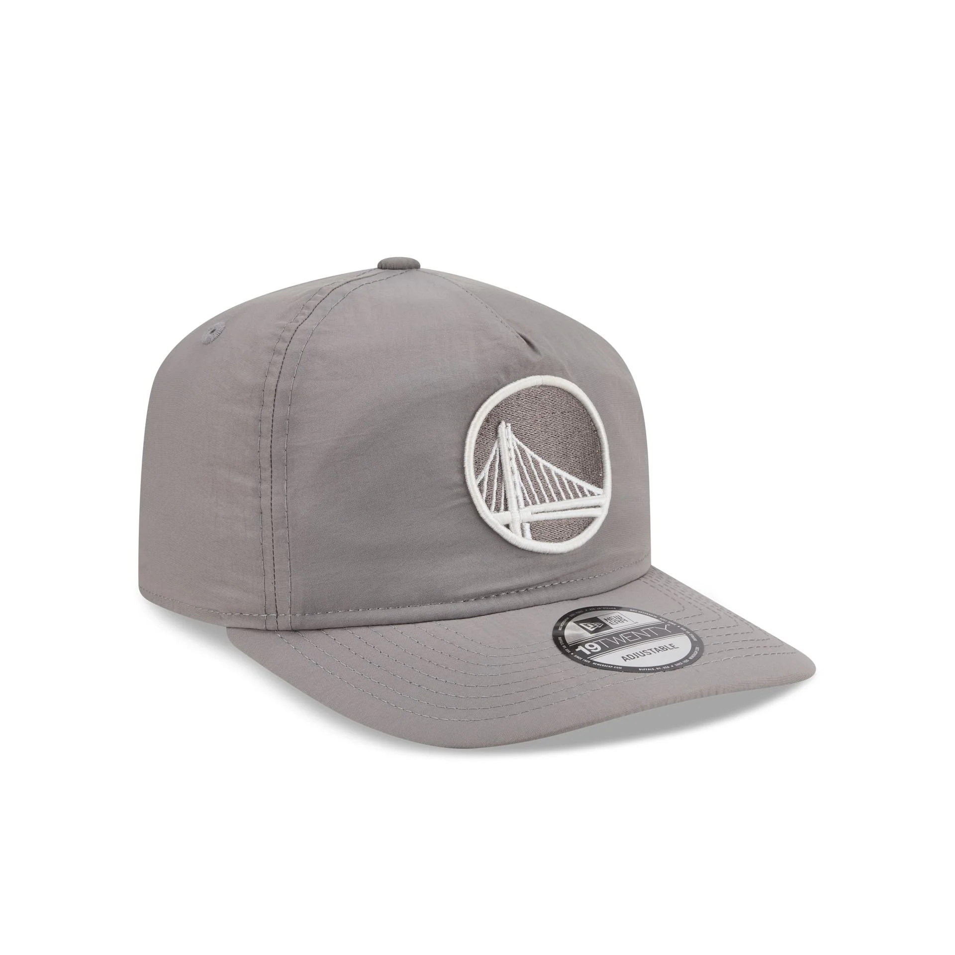 Golden State Warriors Gray Nylon 19TWENTY Adjustable Hat - Image 3