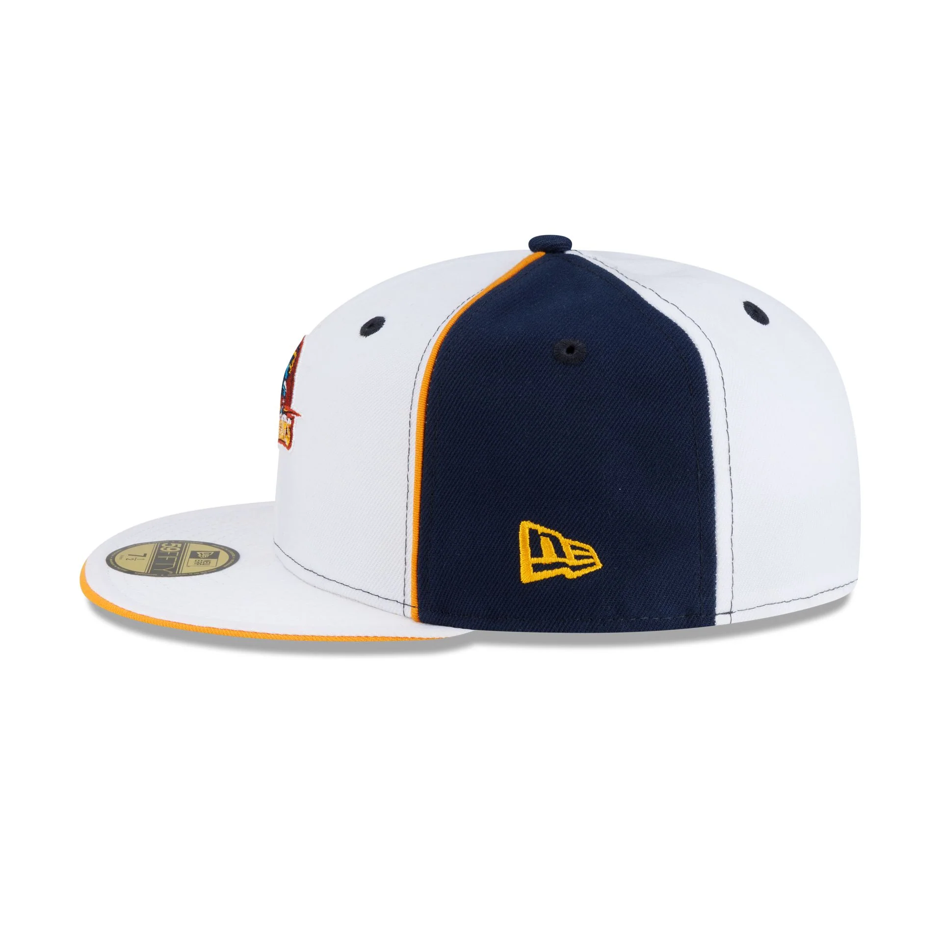 Golden State Warriors Hardwood Classics 2000s Optic White Flip 59FIFTY Fitted Hat - Image 4