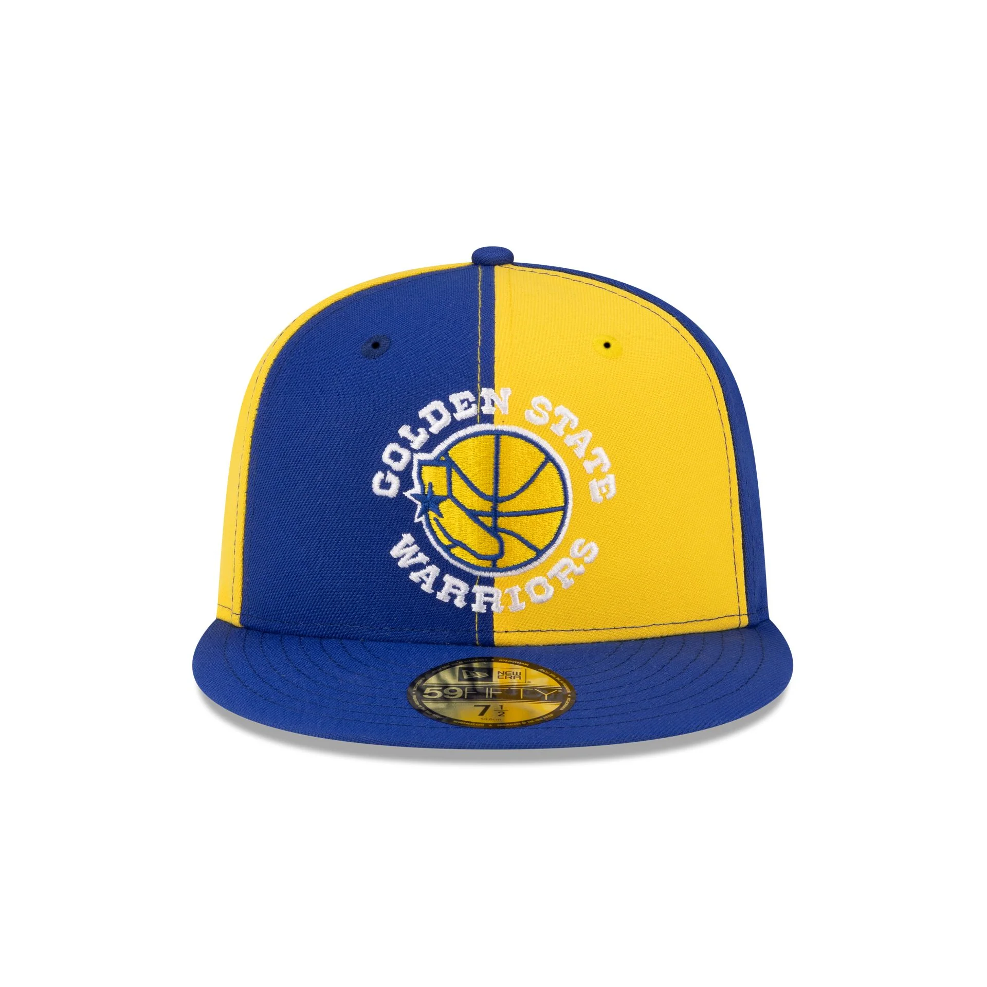 Golden State Warriors Hardwood Classics 80s Pinwheel 59FIFTY Fitted Hat - Image 2
