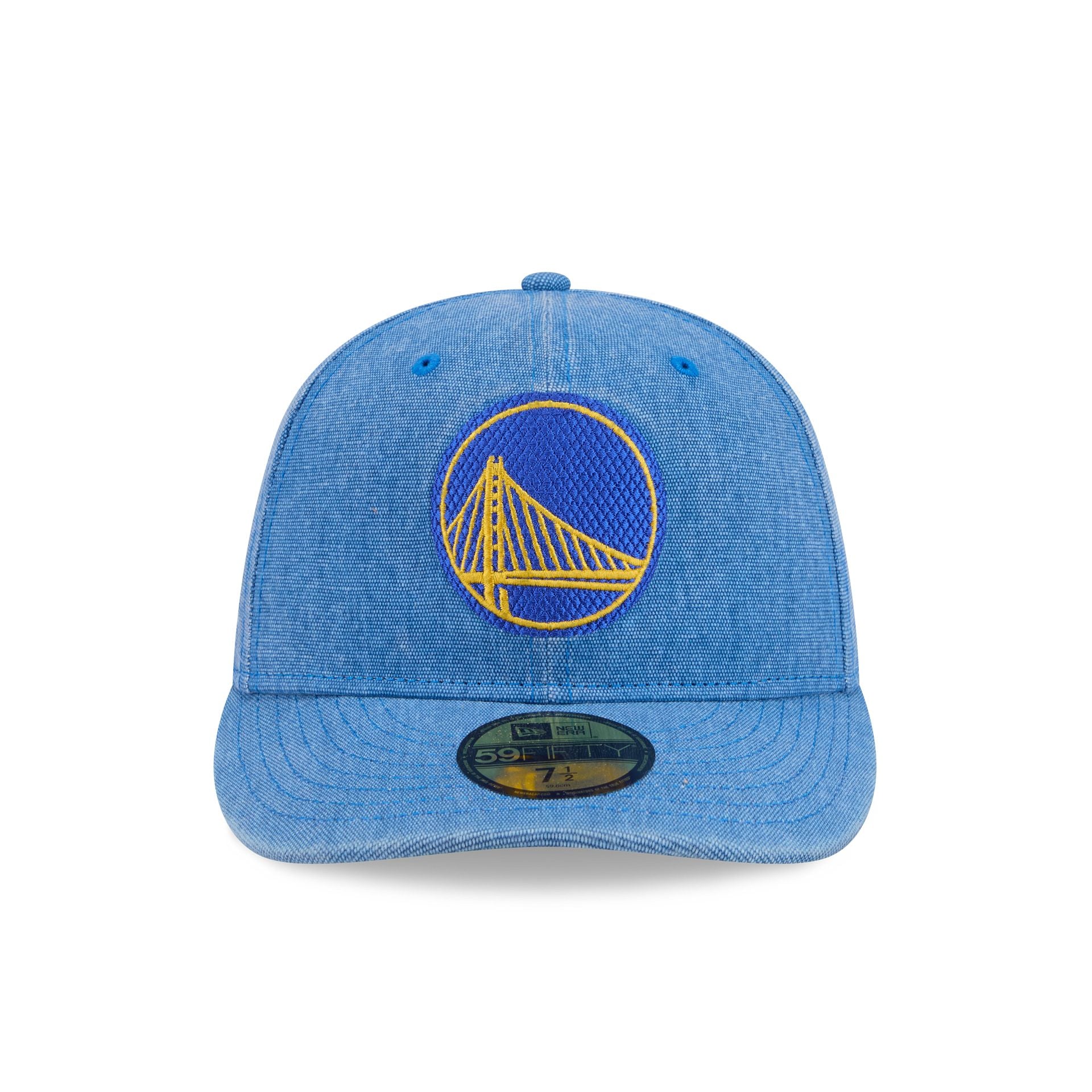 Golden State Warriors Hardwood Classics Diamond Stitch 59FIFTY Fitted Hat - Image 2