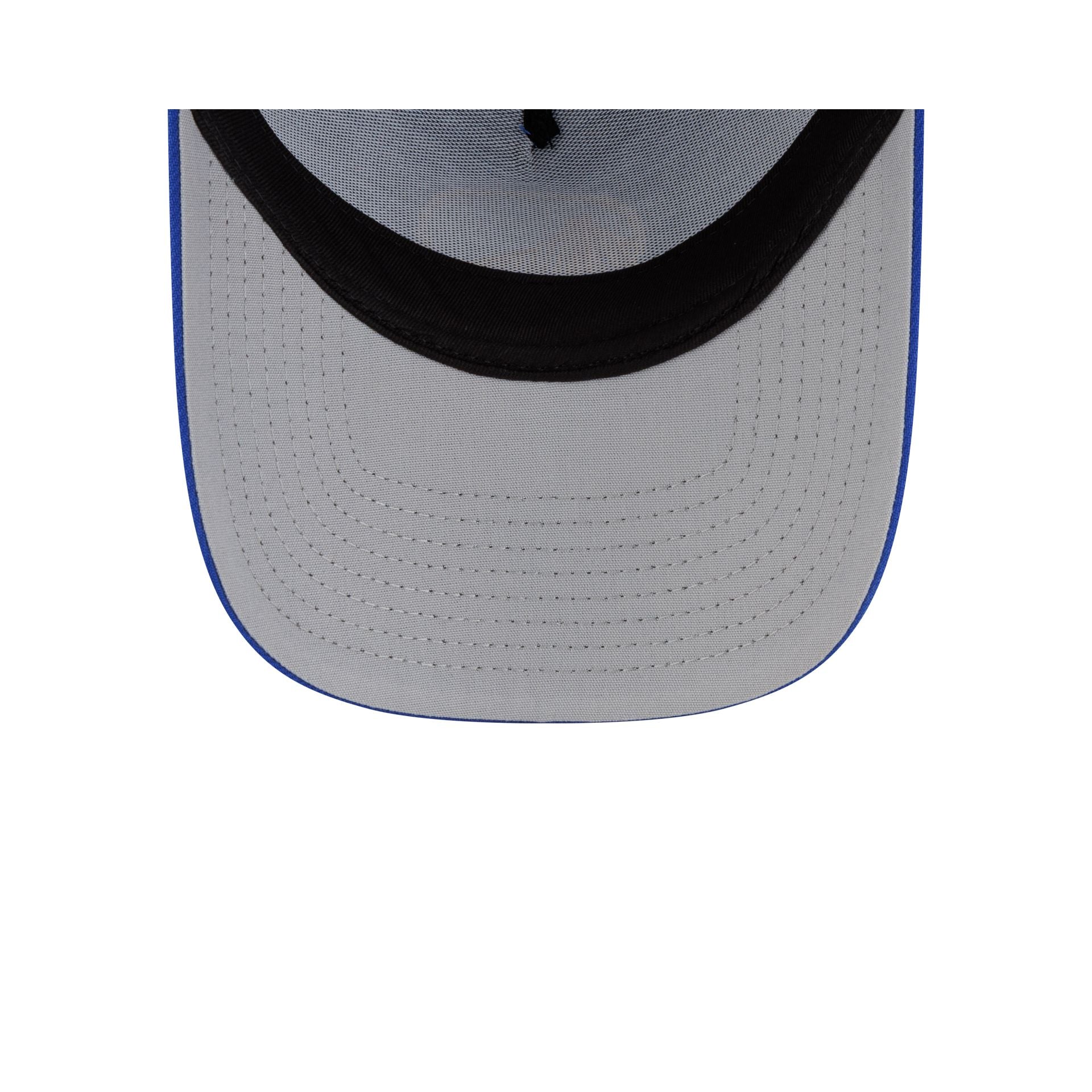 Golden State Warriors Side Script 9FORTY A-Frame Trucker Hat - Image 7