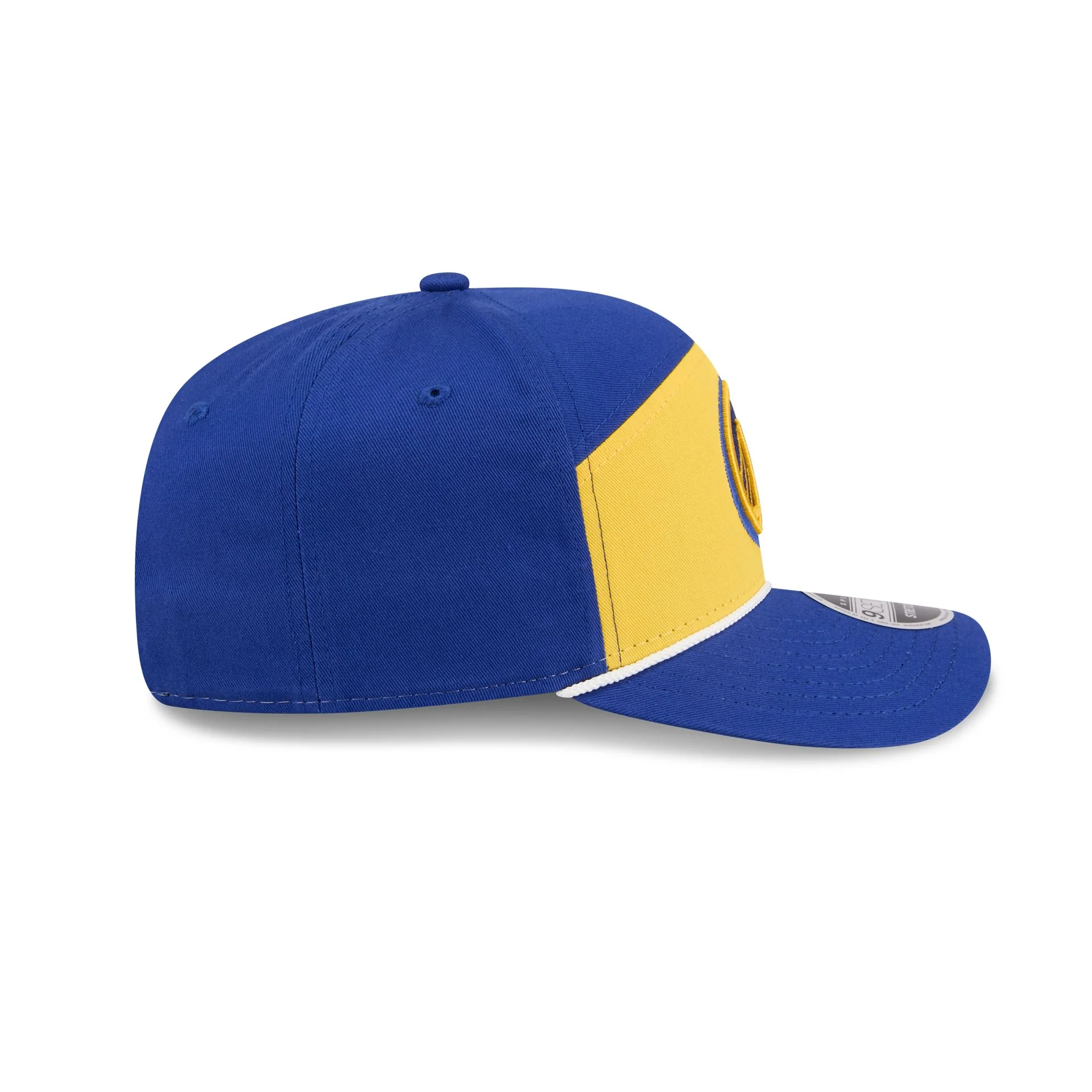 Golden State Warriors Split Panel 9SEVENTY Stretch-Snap Hat - Image 5