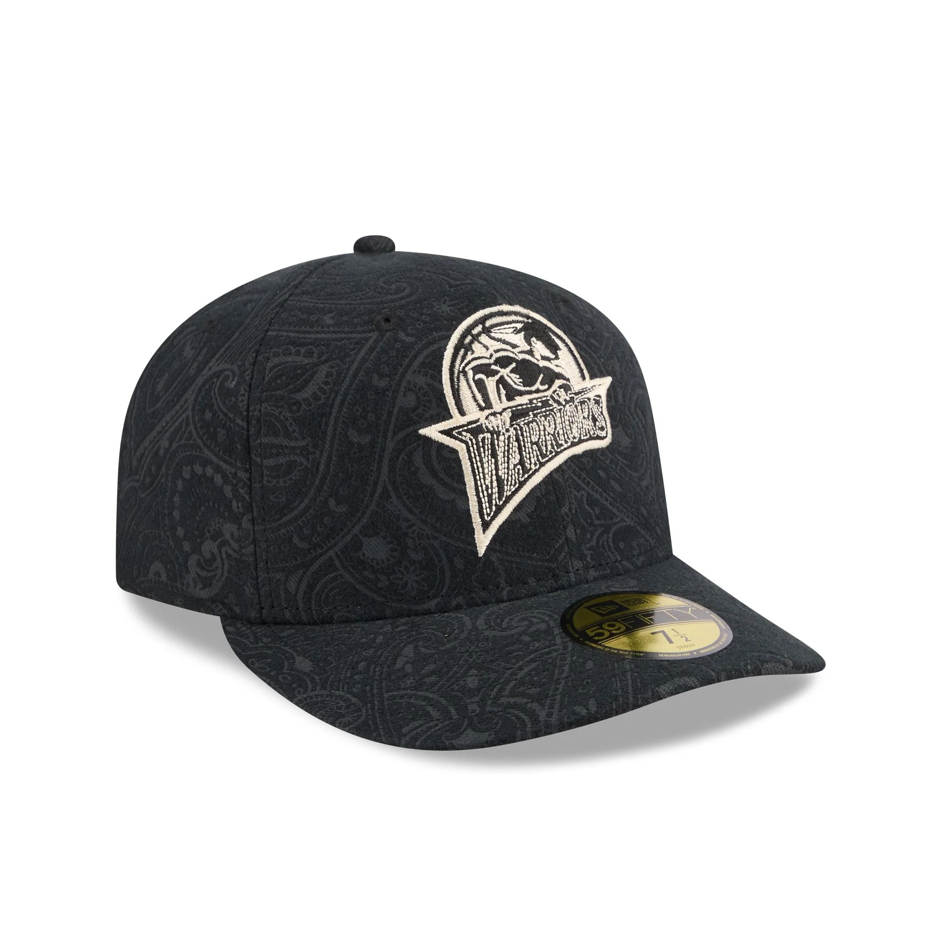 Golden State Warriors Three Looms Brushed Cotton 59FIFTY Fitted Hat - Image 3