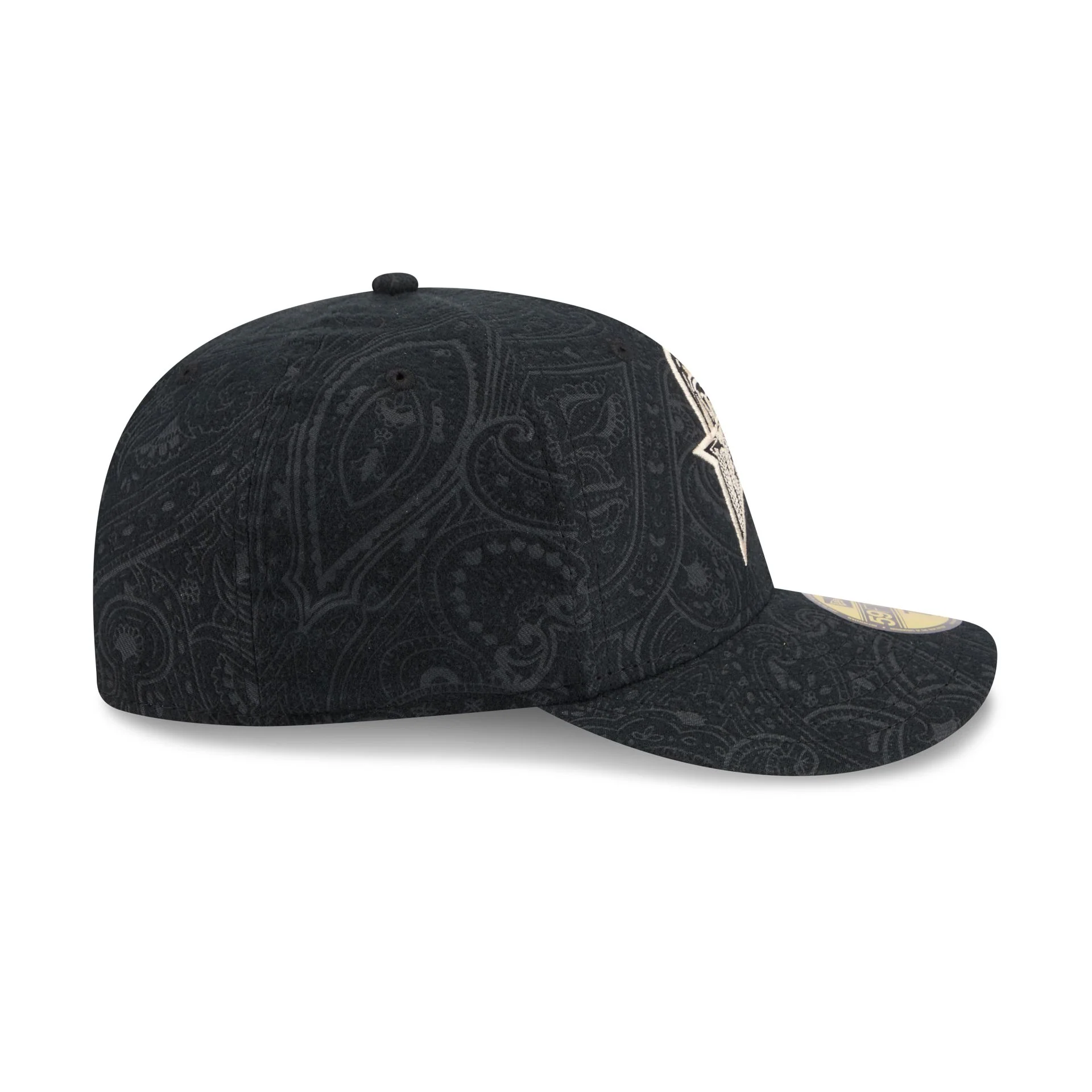 Golden State Warriors Three Looms Brushed Cotton 59FIFTY Fitted Hat - Image 5