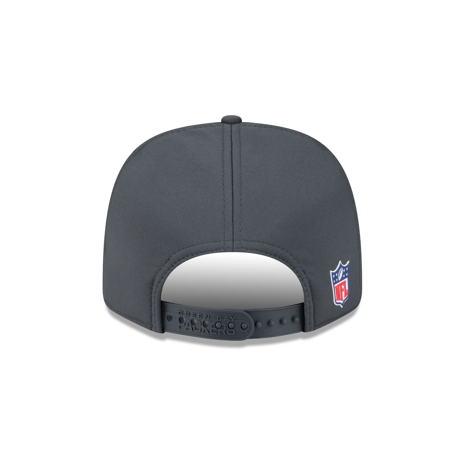 Green Bay Packers 2025 Sideline Cold Weather Steel Clouds 9SEVENTY Stretch-Snap Hat - Image 6