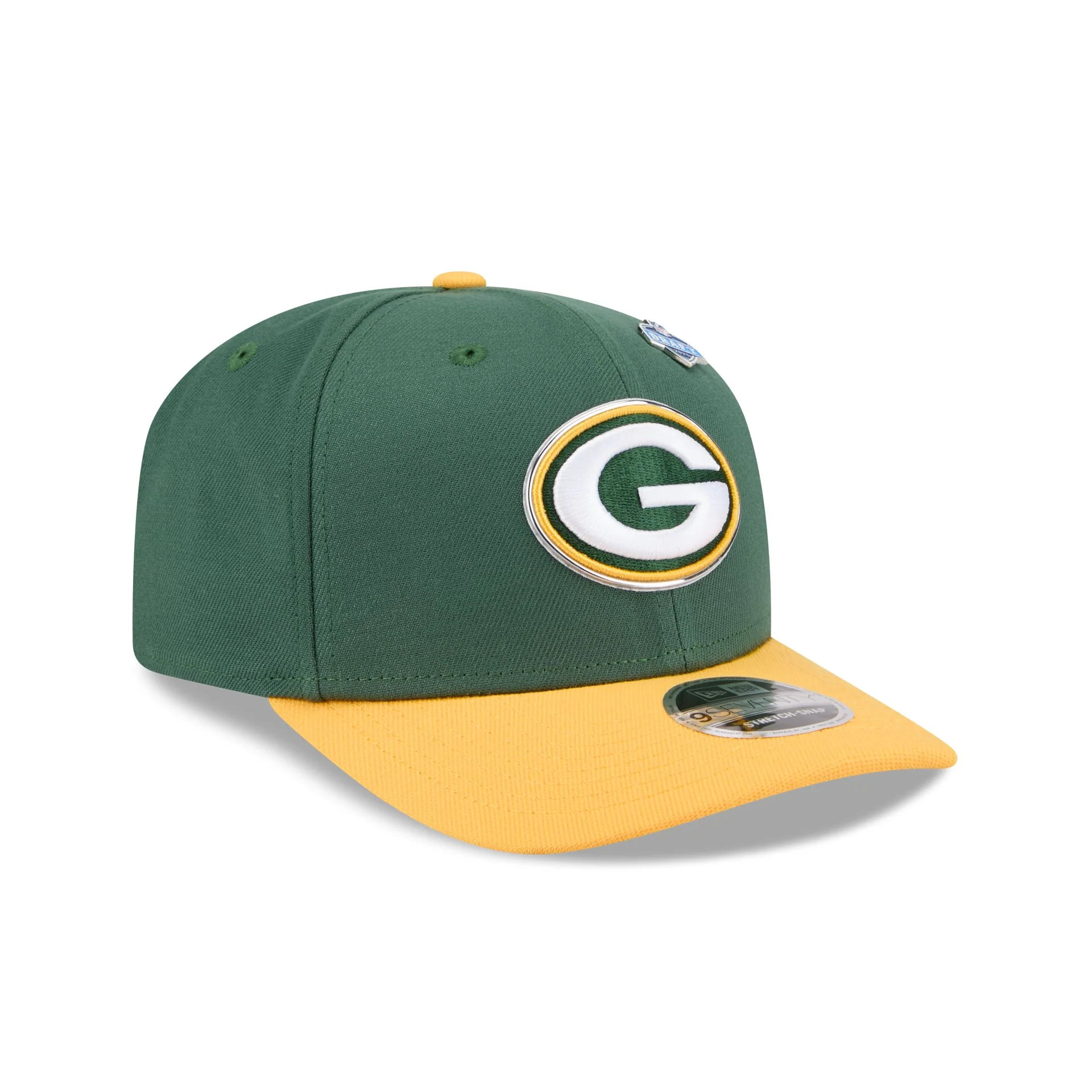 Green Bay Packers 2026 Draft 9SEVENTY Stretch-Snap Hat - Image 3