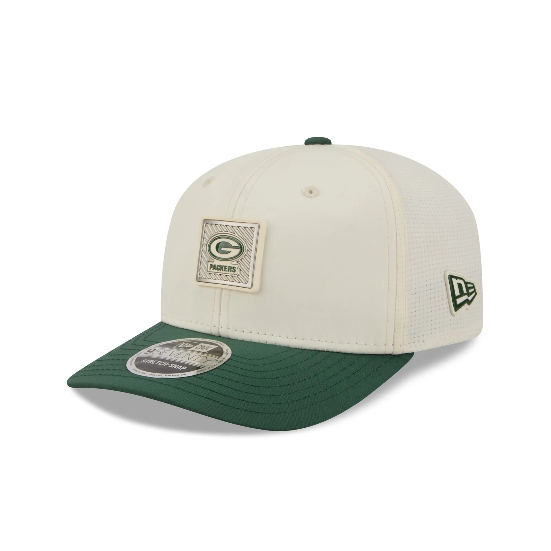 Green Bay Packers 2026 Training 9SEVENTY Stretch-Snap Hat - Image 3