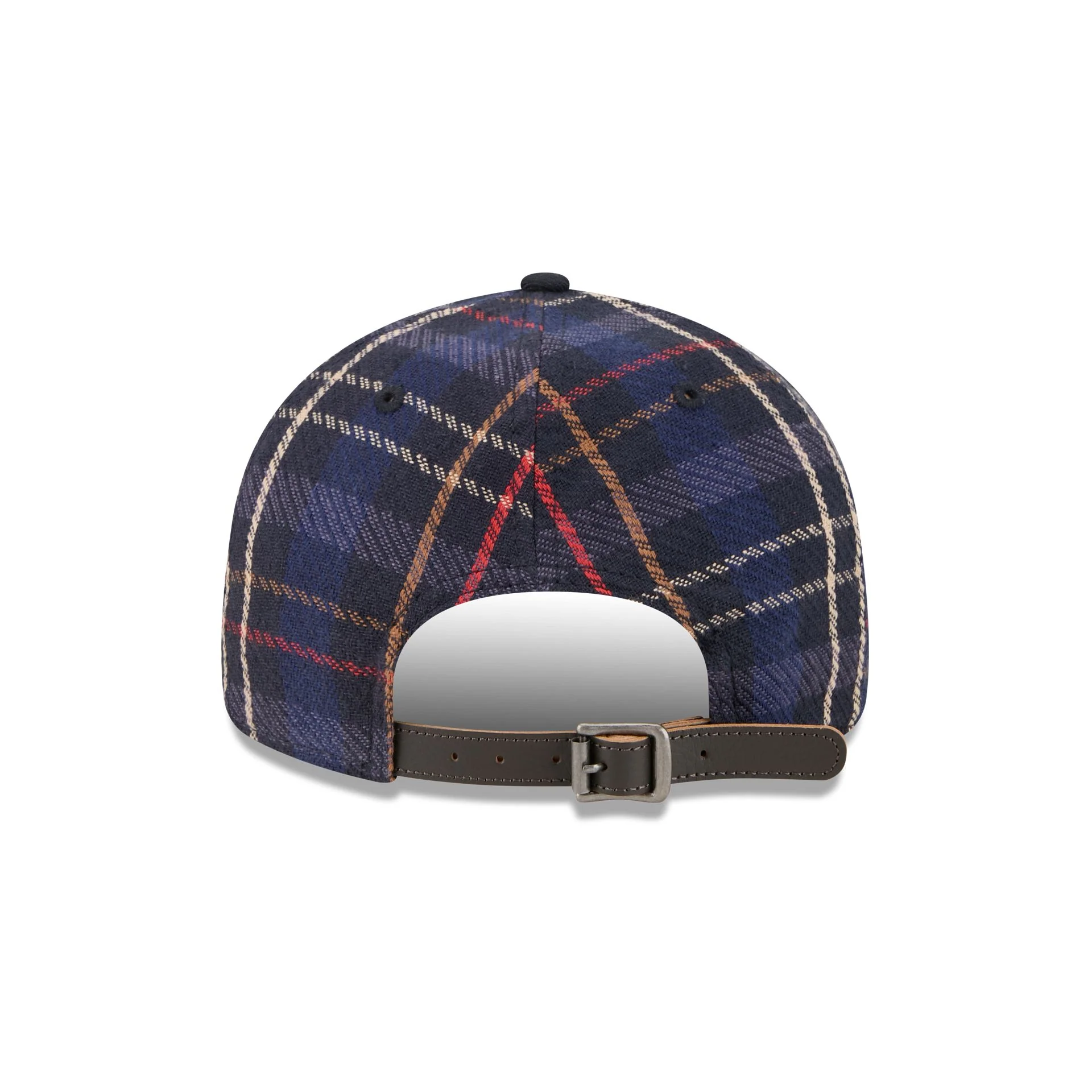 Green Bay Packers Grunge Plaid Retro Crown 9FIFTY Adjustable Hat - Image 6