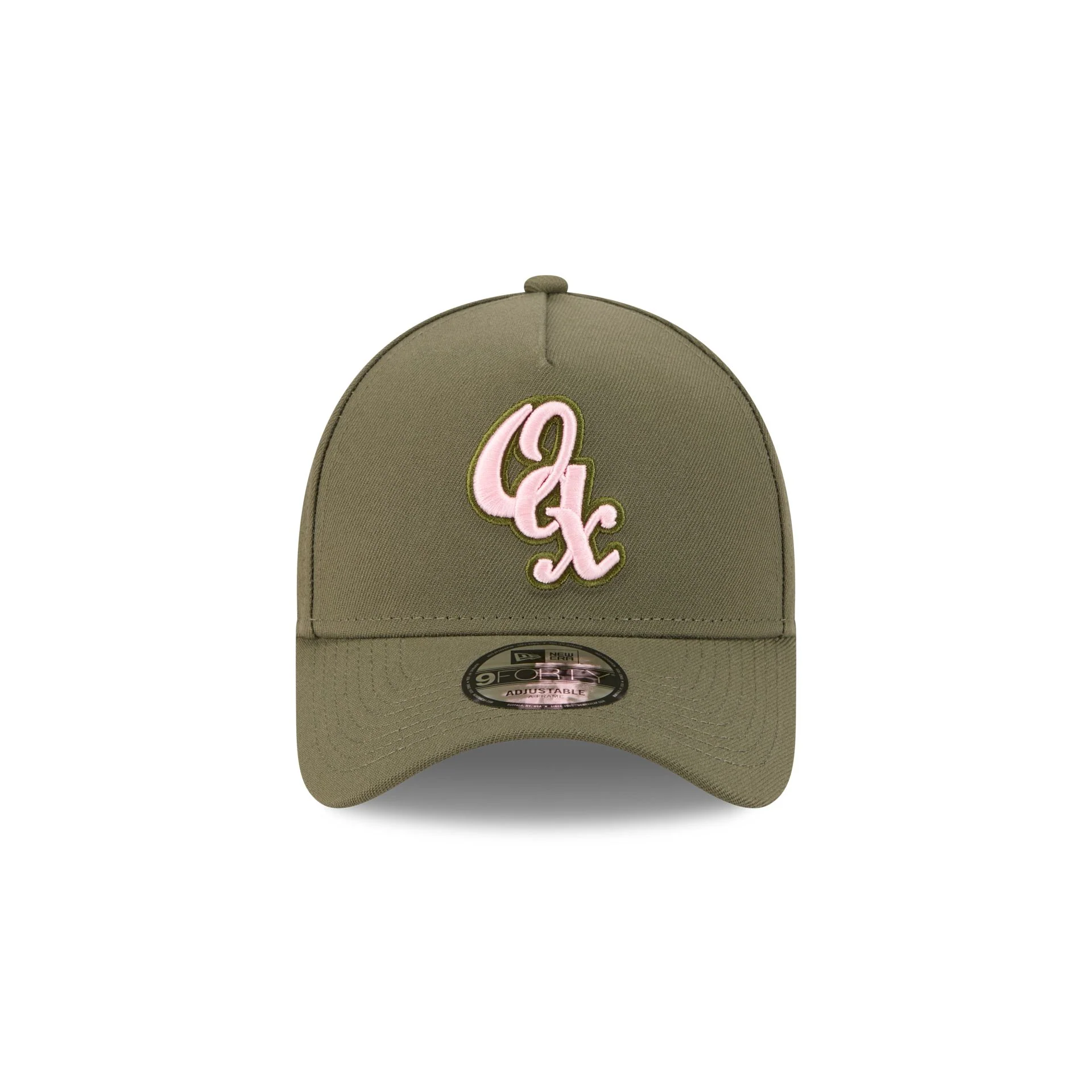 Guerreros de Oaxaca Olive 9FORTY A-Frame Snapback Hat - Image 2