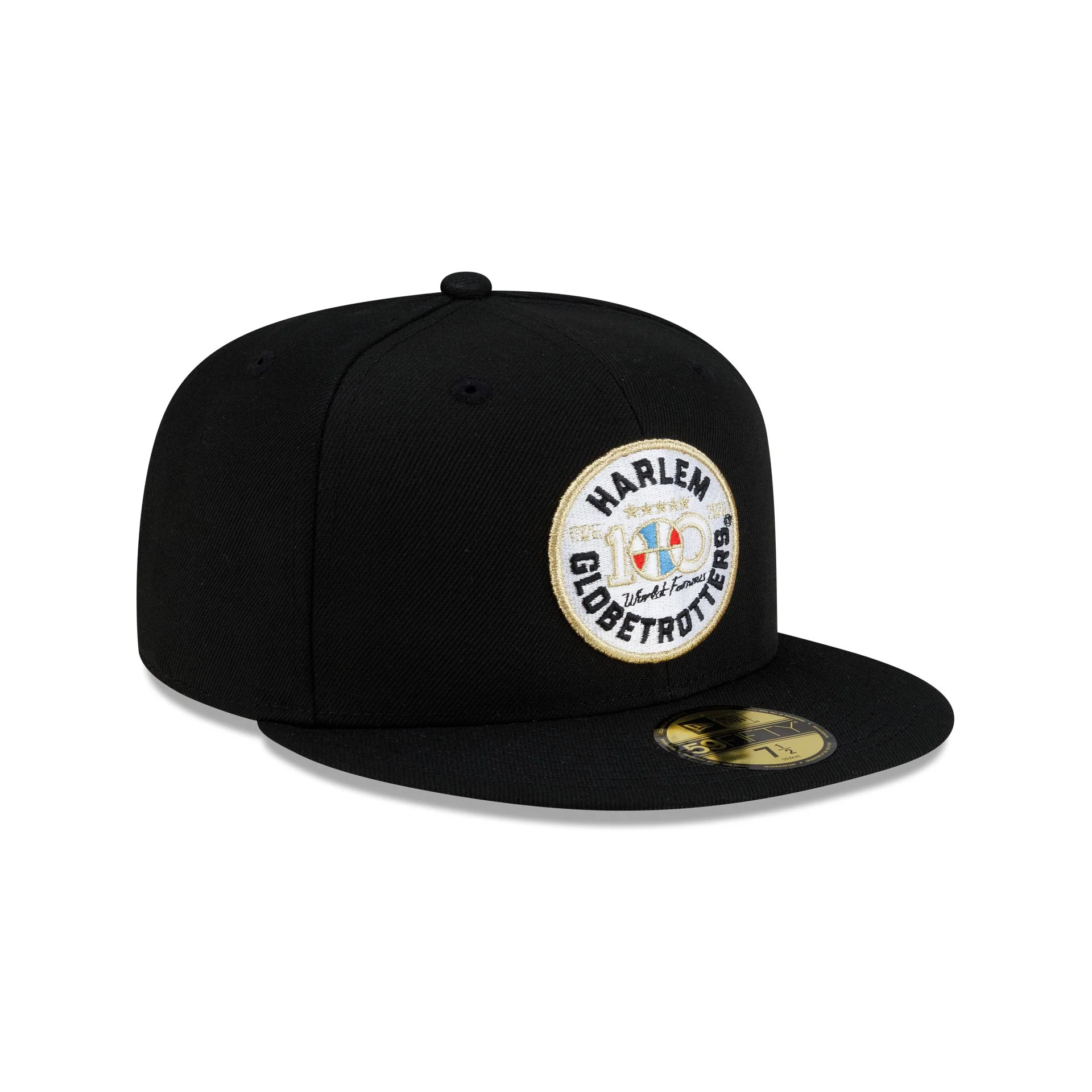 Harlem Globetrotters 100th Anniversary Black 59FIFTY Fitted Hat - Image 3