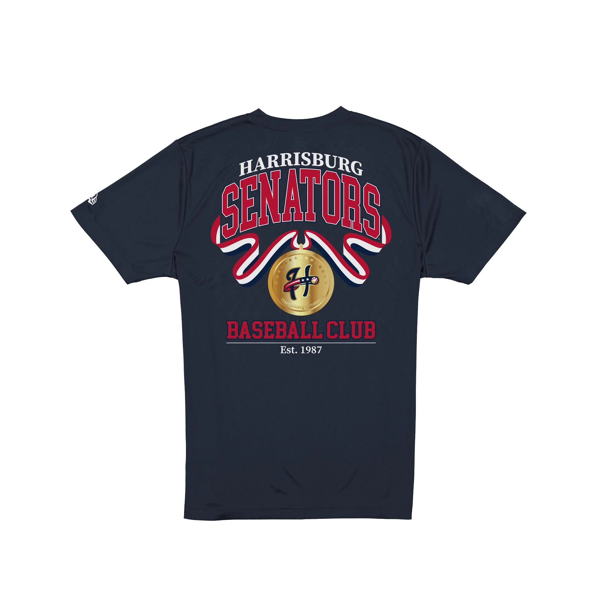 Harrisburg Senators Americana Navy T-Shirt - Image 2