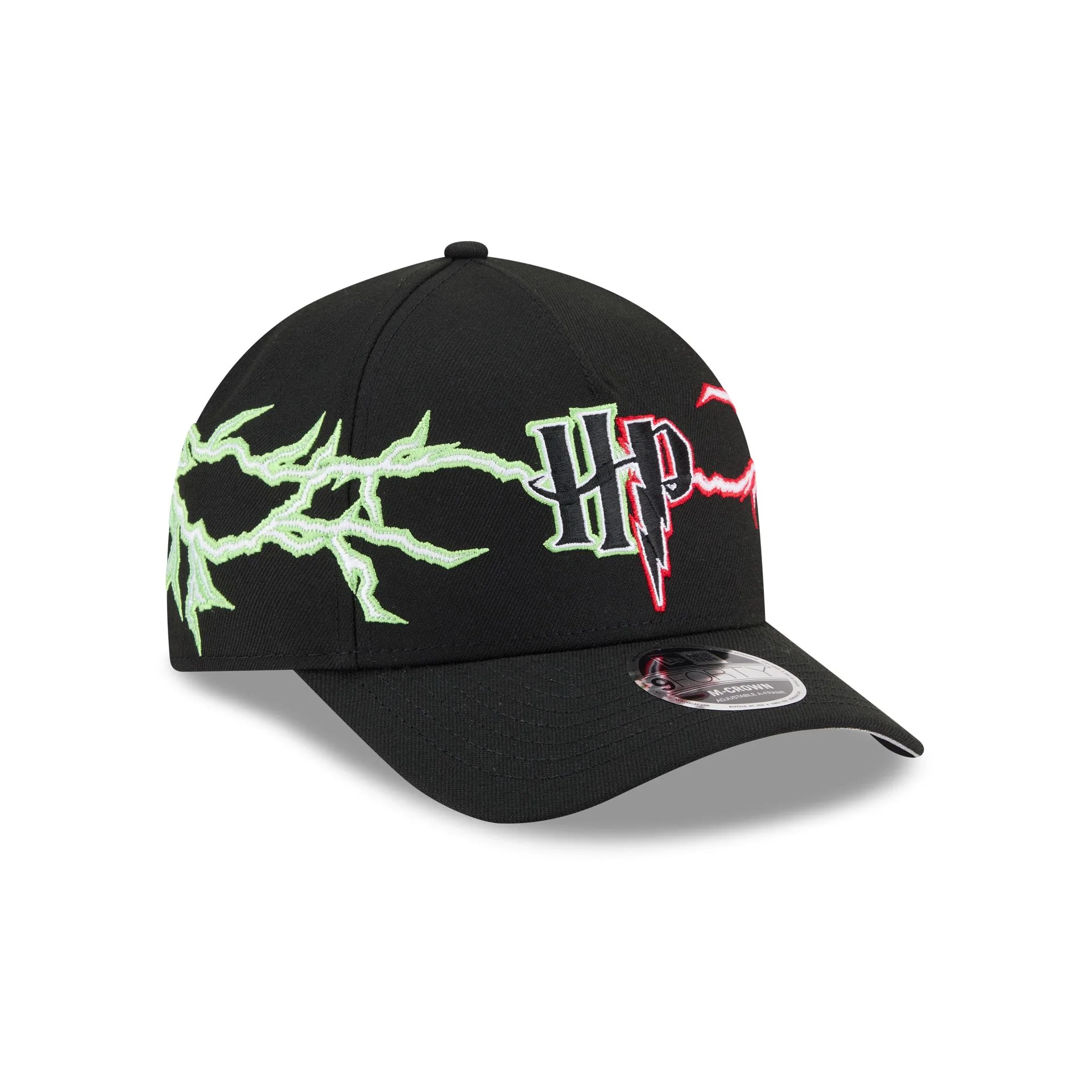 Harry Potter Lumos 9FORTY M-Crown A-Frame Snapback Hat - Image 3