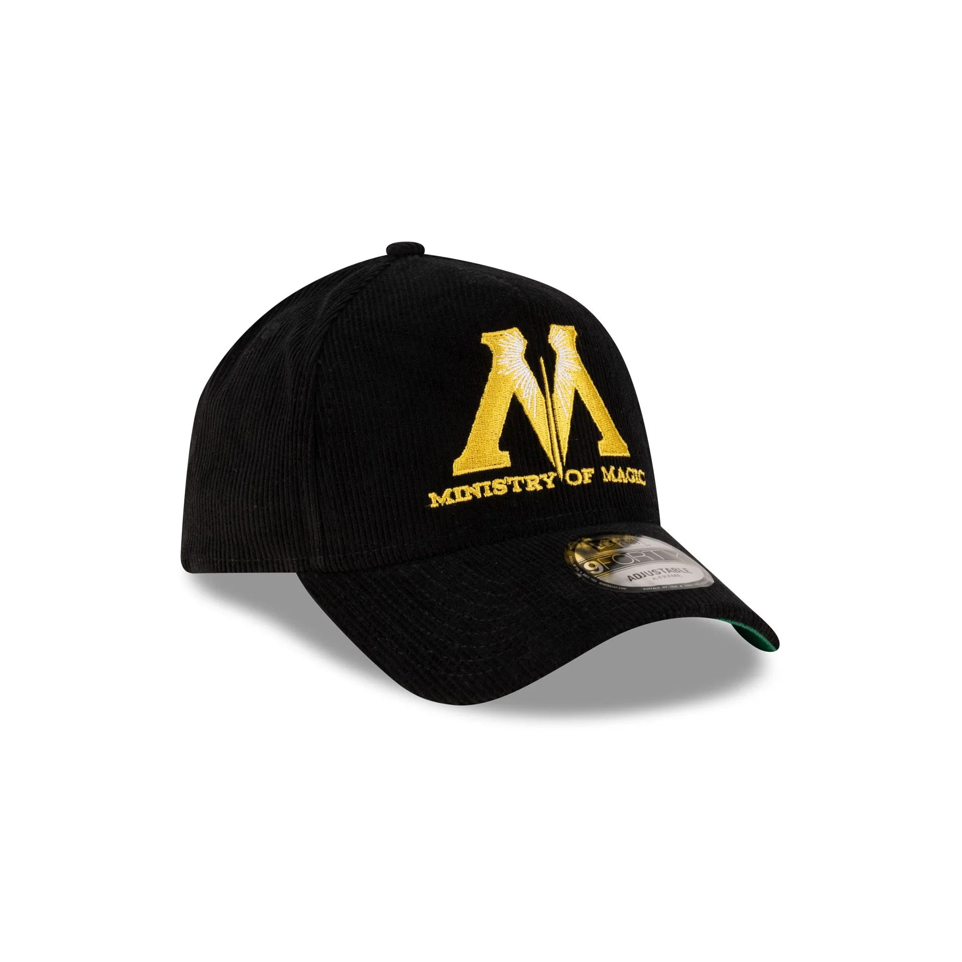 Harry Potter Ministry of Magic Corduroy 9FORTY A-Frame Snapback Hat - Image 3