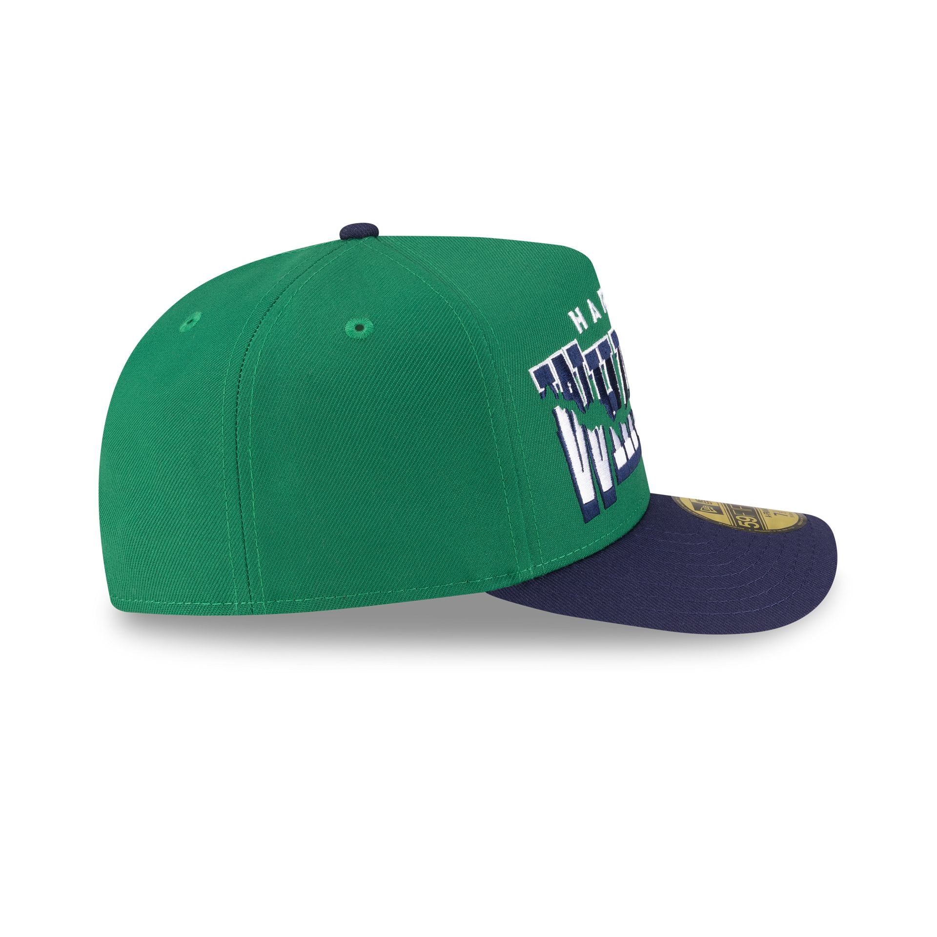 Hartford Whalers Snapped Wordmark 59FIFTY A-Frame Fitted Hat - Image 5