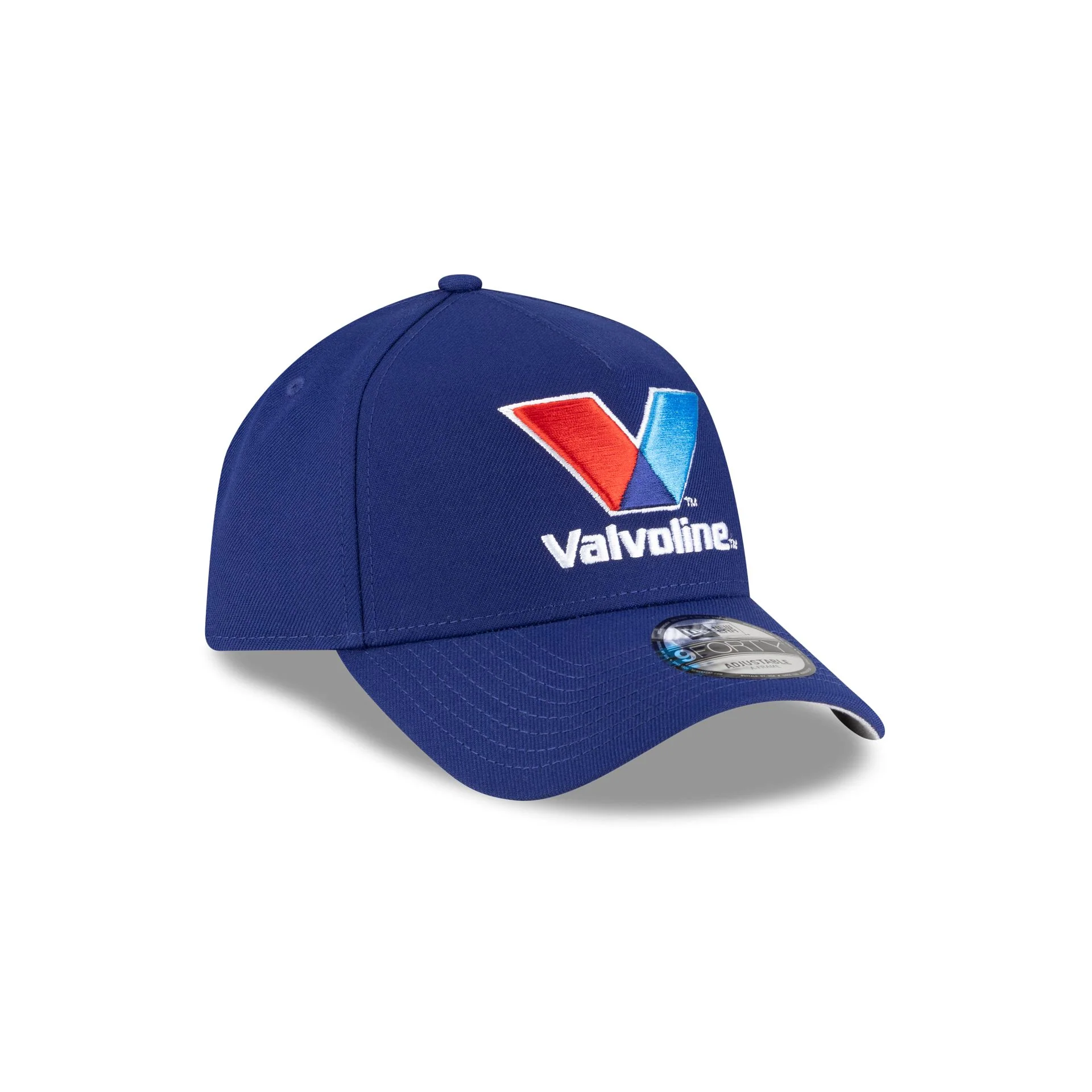 Hendrick Motorsports Kyle Larson Valvoline Partner Blue 9FORTY A-Frame Snapback Hat - Image 3