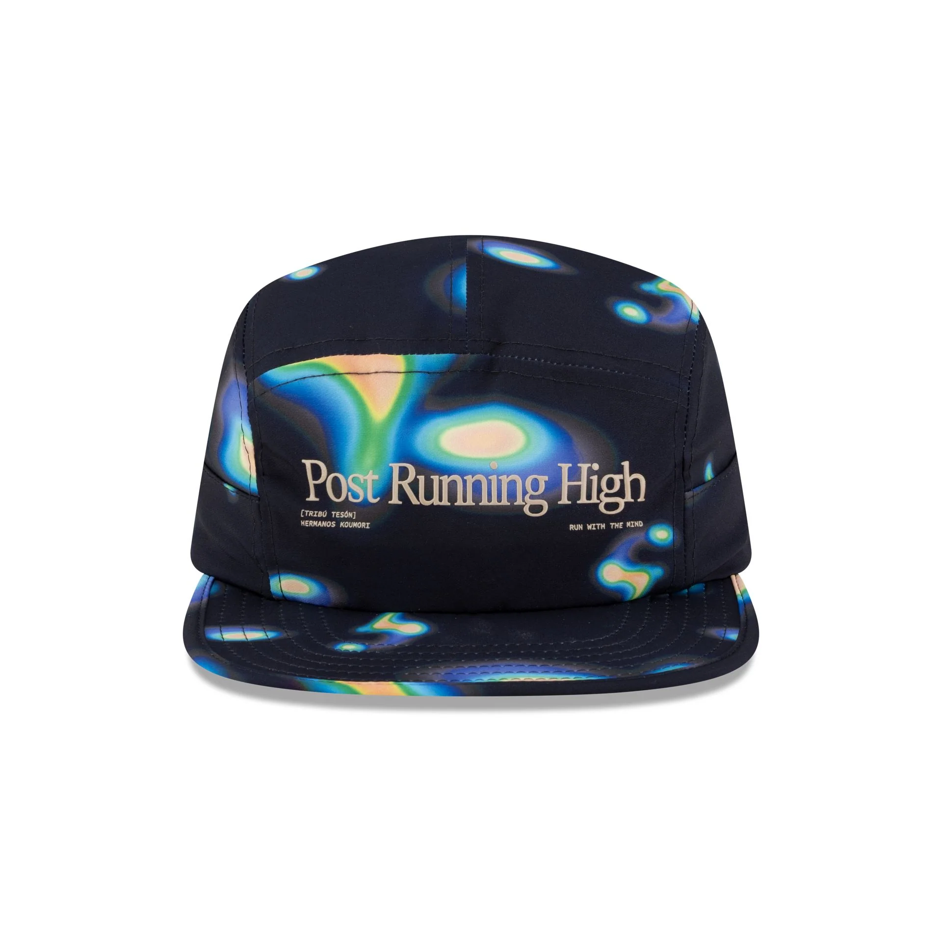 Hermanos Koumori Post Running High Navy Camper Adjustable Hat - Image 2