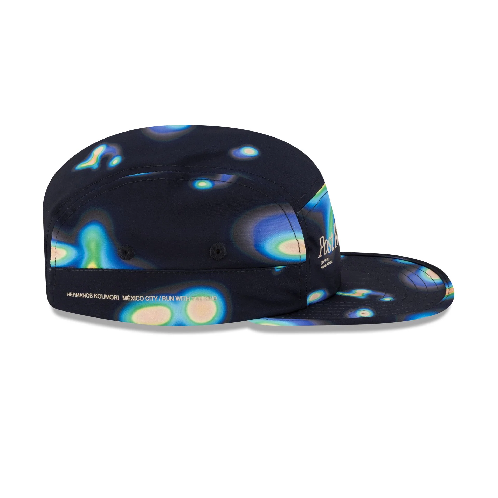 Hermanos Koumori Post Running High Navy Camper Adjustable Hat - Image 5