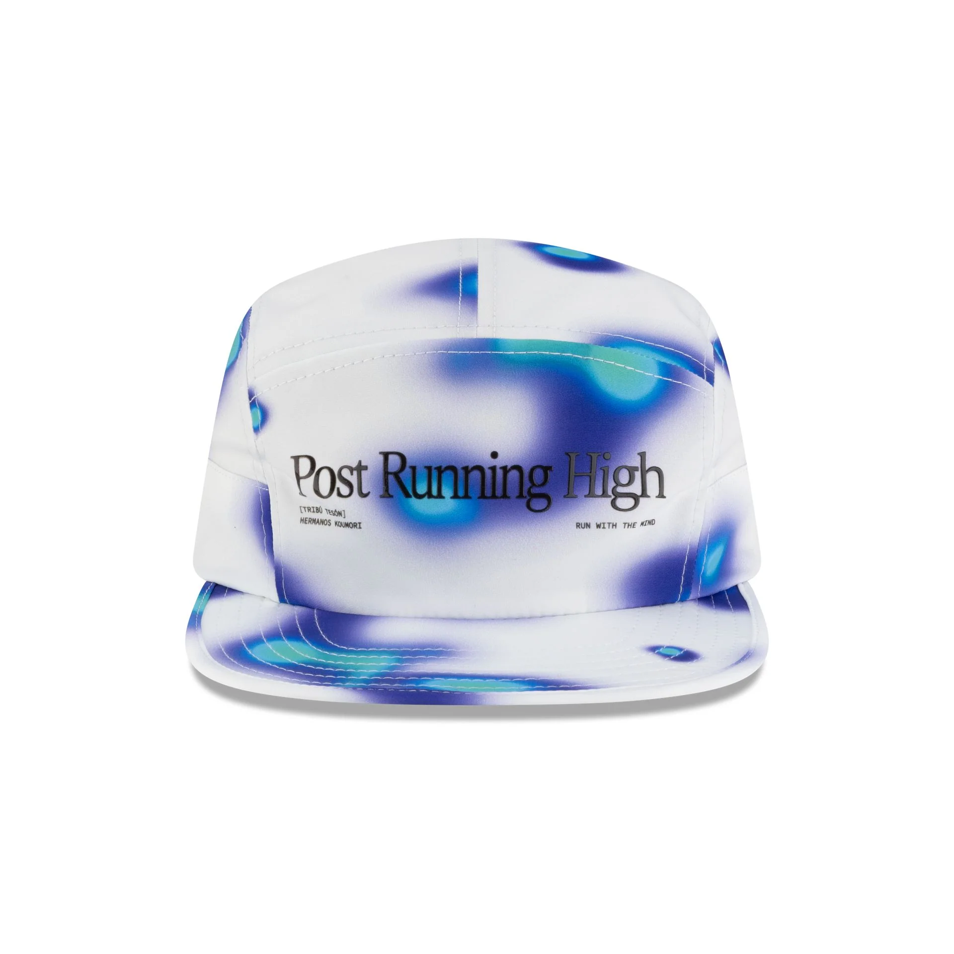 Hermanos Koumori Post Running High White Camper Adjustable Hat - Image 2