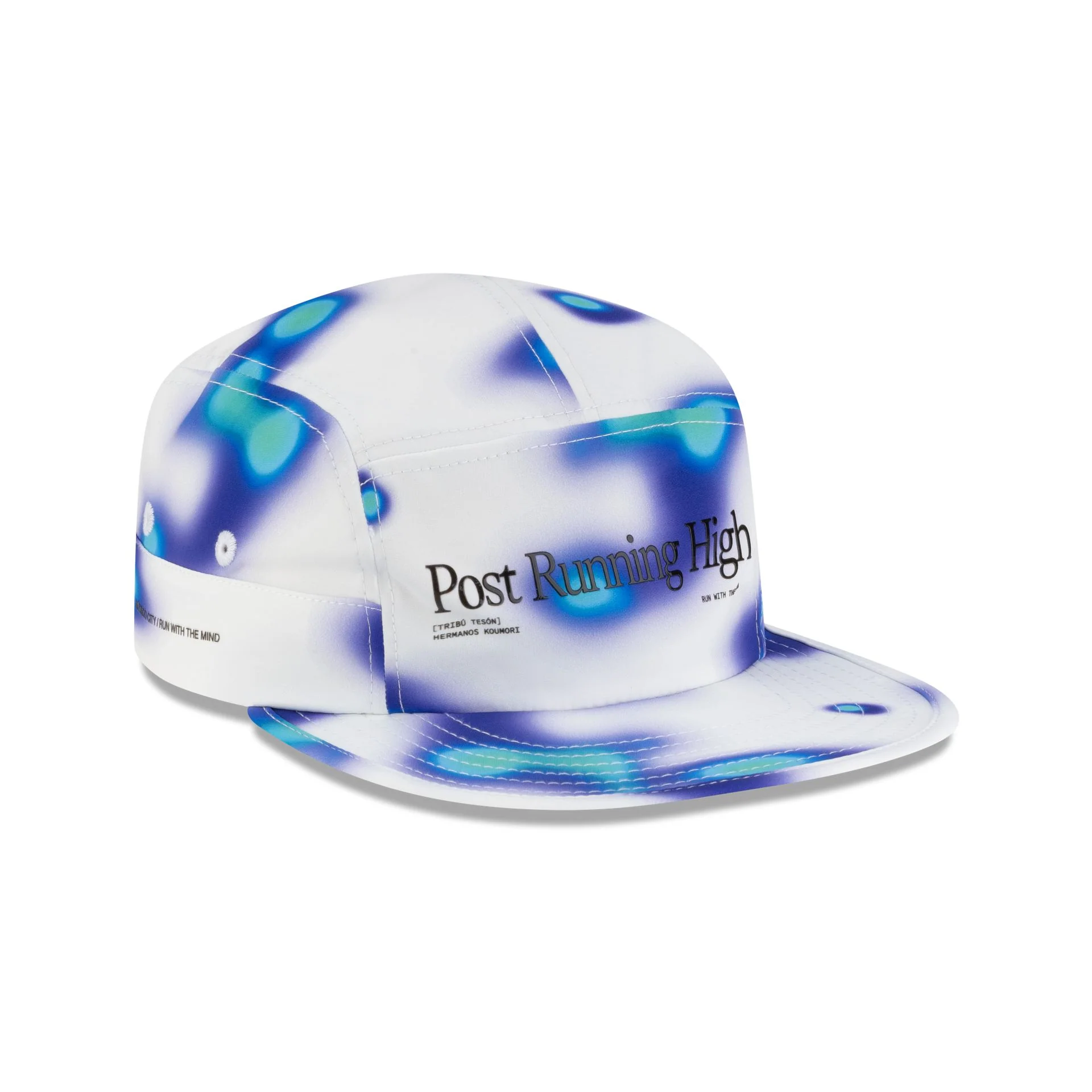 Hermanos Koumori Post Running High White Camper Adjustable Hat - Image 3