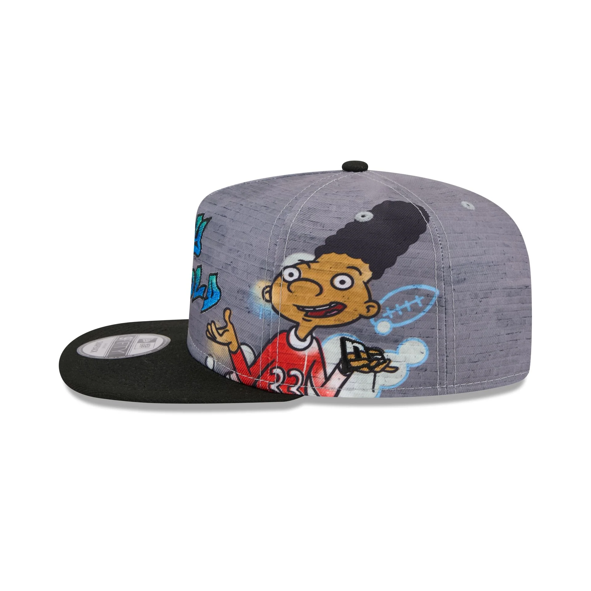 Hey Arnold! Graffiti 9FIFTY A-Frame Snapback Hat - Image 4