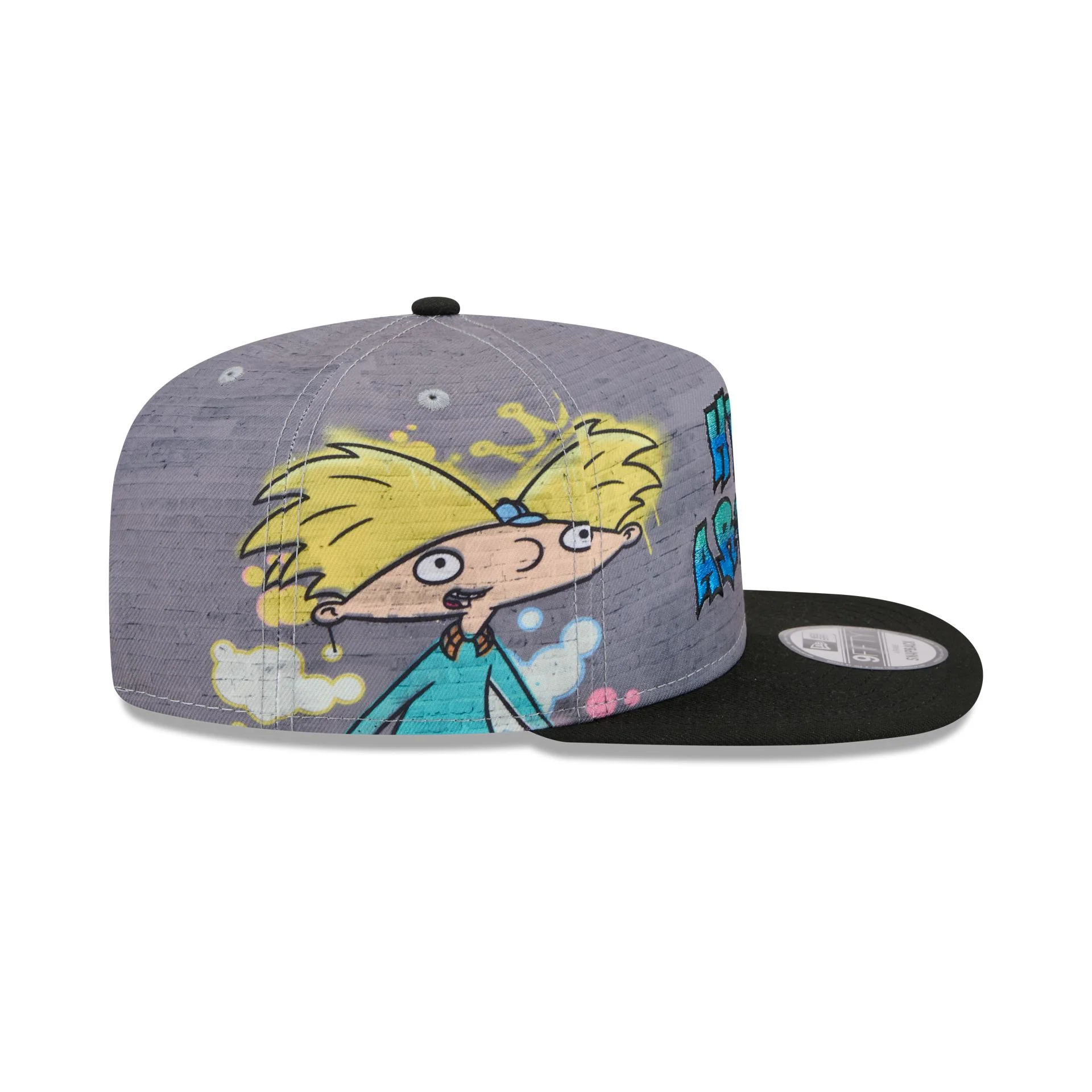 Hey Arnold! Graffiti 9FIFTY A-Frame Snapback Hat - Image 5