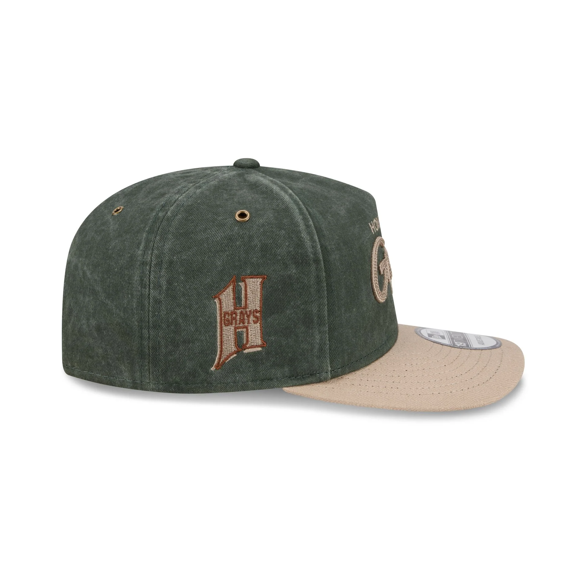 Homestead Grays Chainstitch Dark Green 19TWENTY Adjustable Hat - Image 4