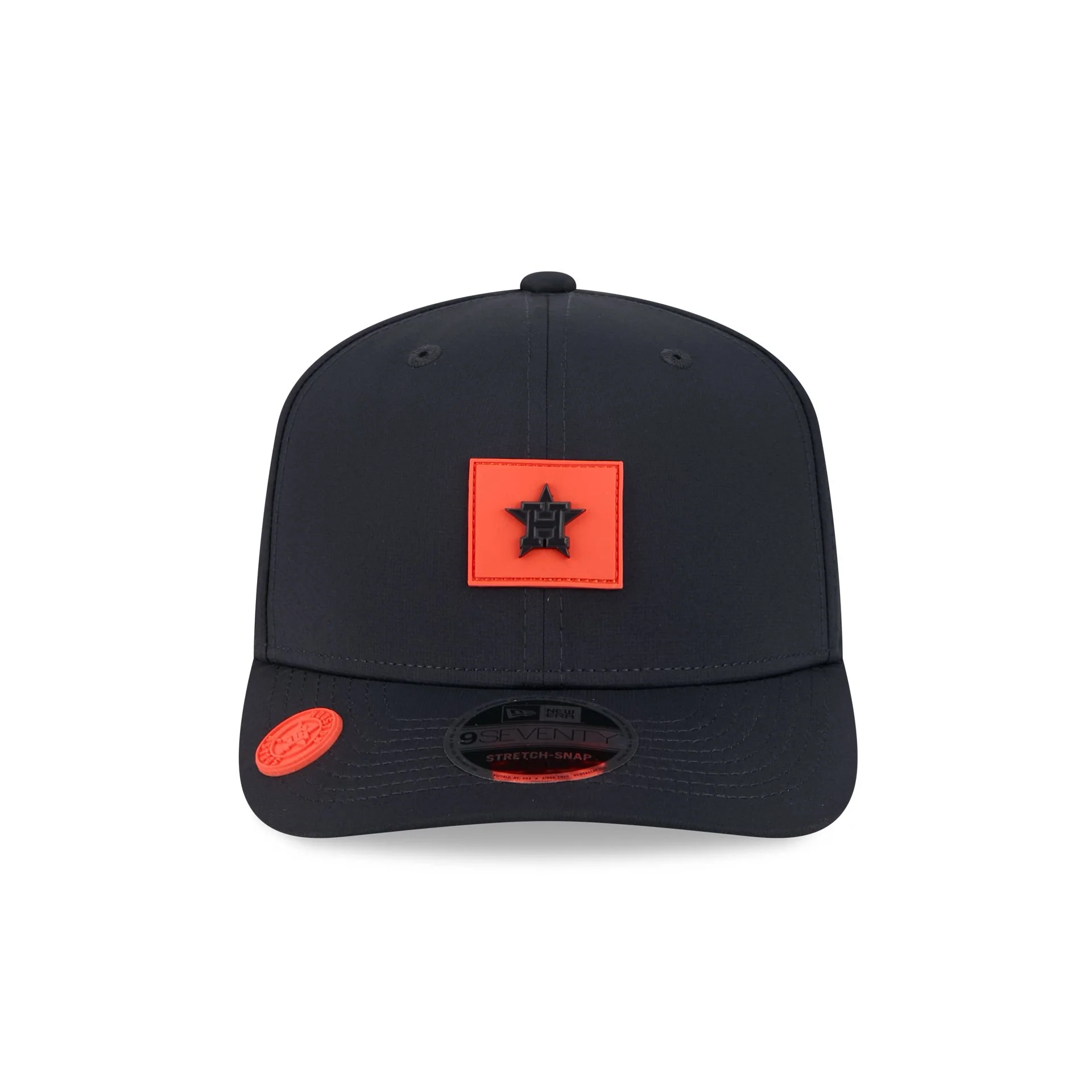 Houston Astros 2026 Clubhouse 9SEVENTY Stretch-Snap Hat - Image 2
