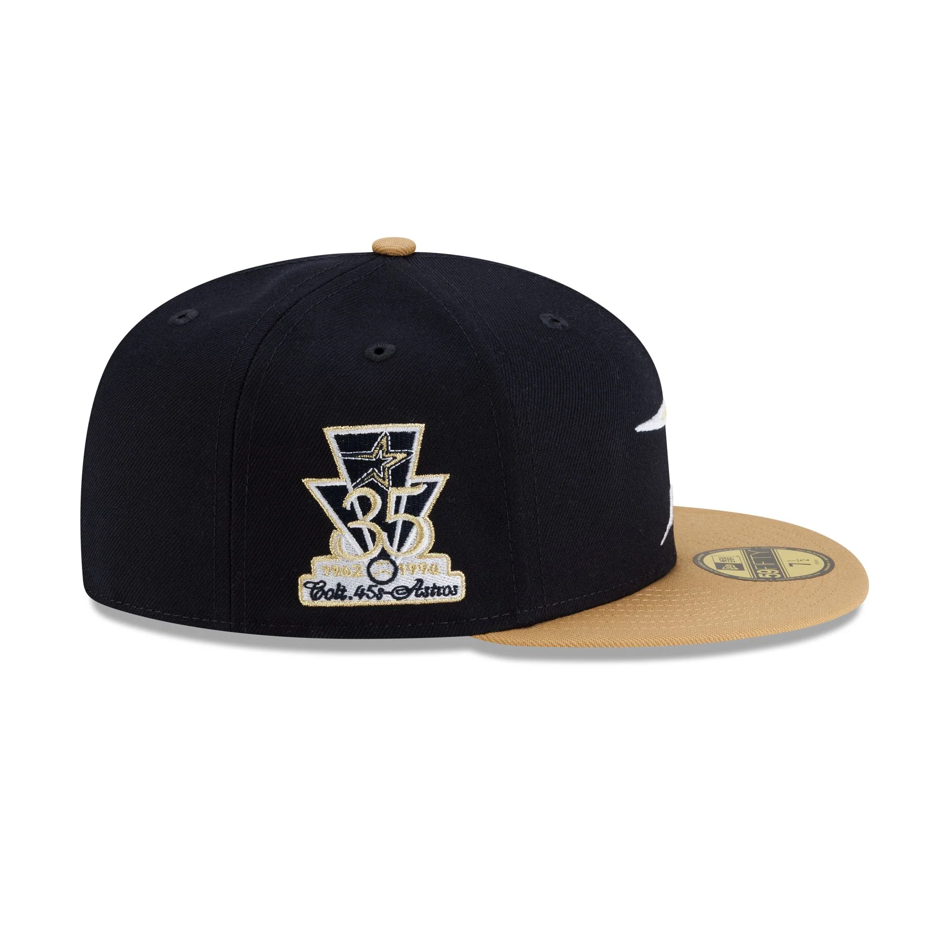 Houston Astros Anniversary Sidepatch 59FIFTY Fitted Hat - Image 4
