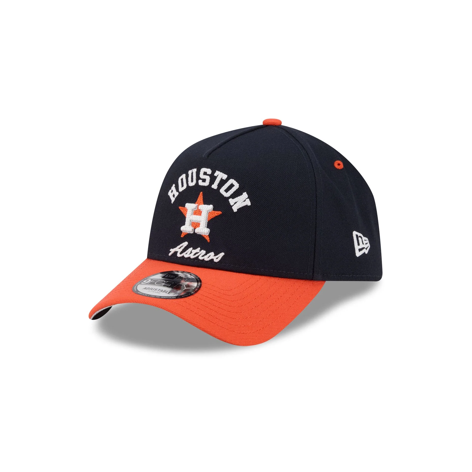 Houston Astros Arched 9FORTY A-Frame Snapback Hat - Image 3