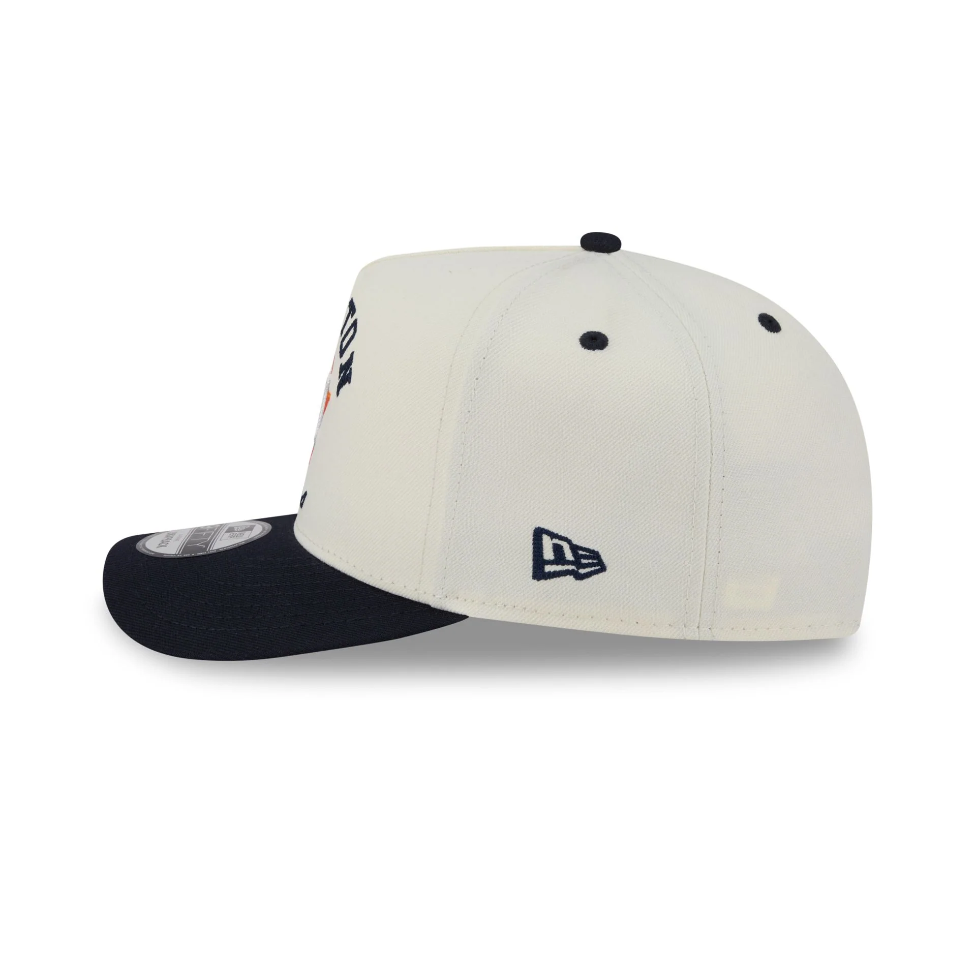 Houston Astros Arched Chrome White 9FIFTY A-Frame Snapback Hat - Image 5