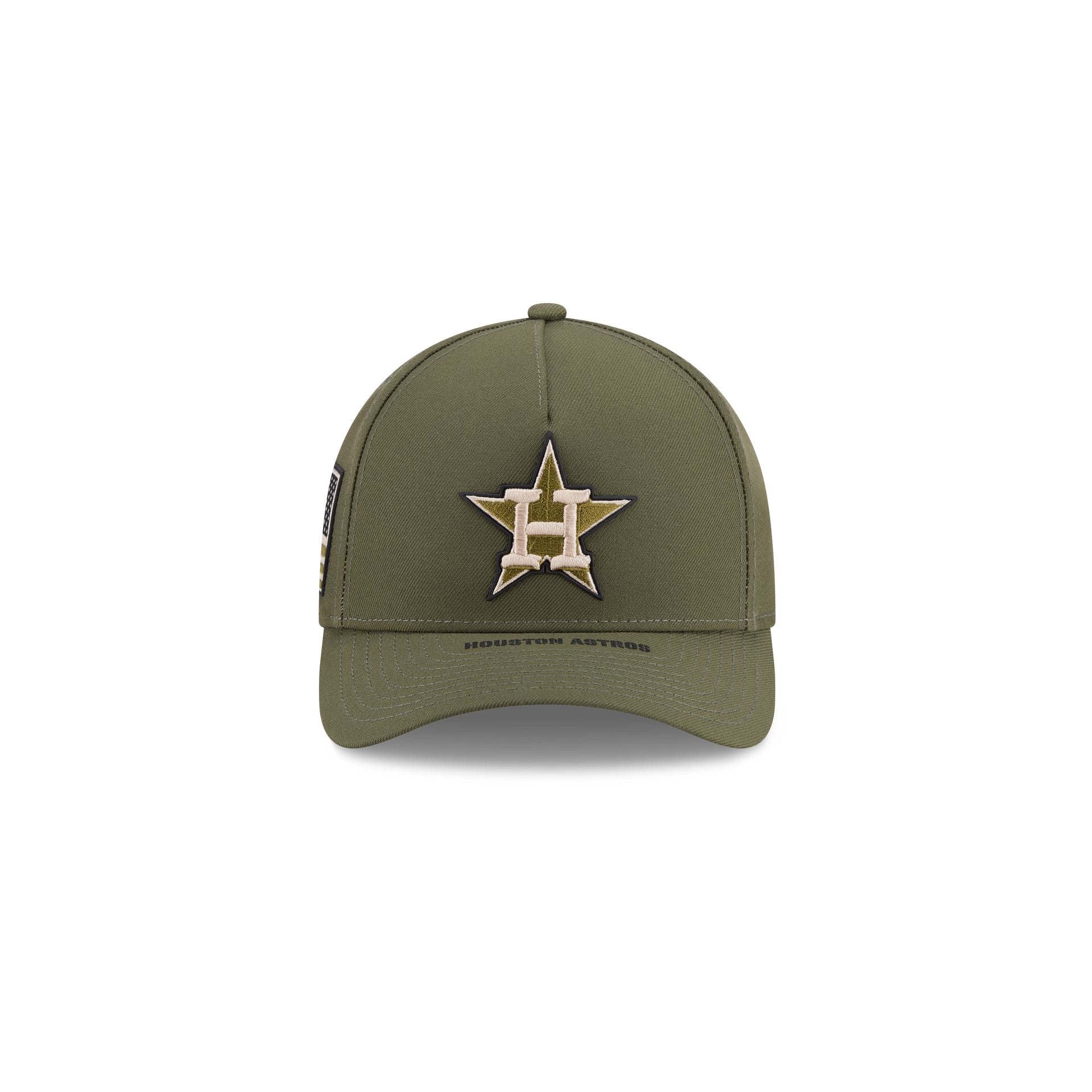 Houston Astros Armed Forces Day 2026 Kids 9FORTY M-Crown A-Frame Snapback Hat - Image 2