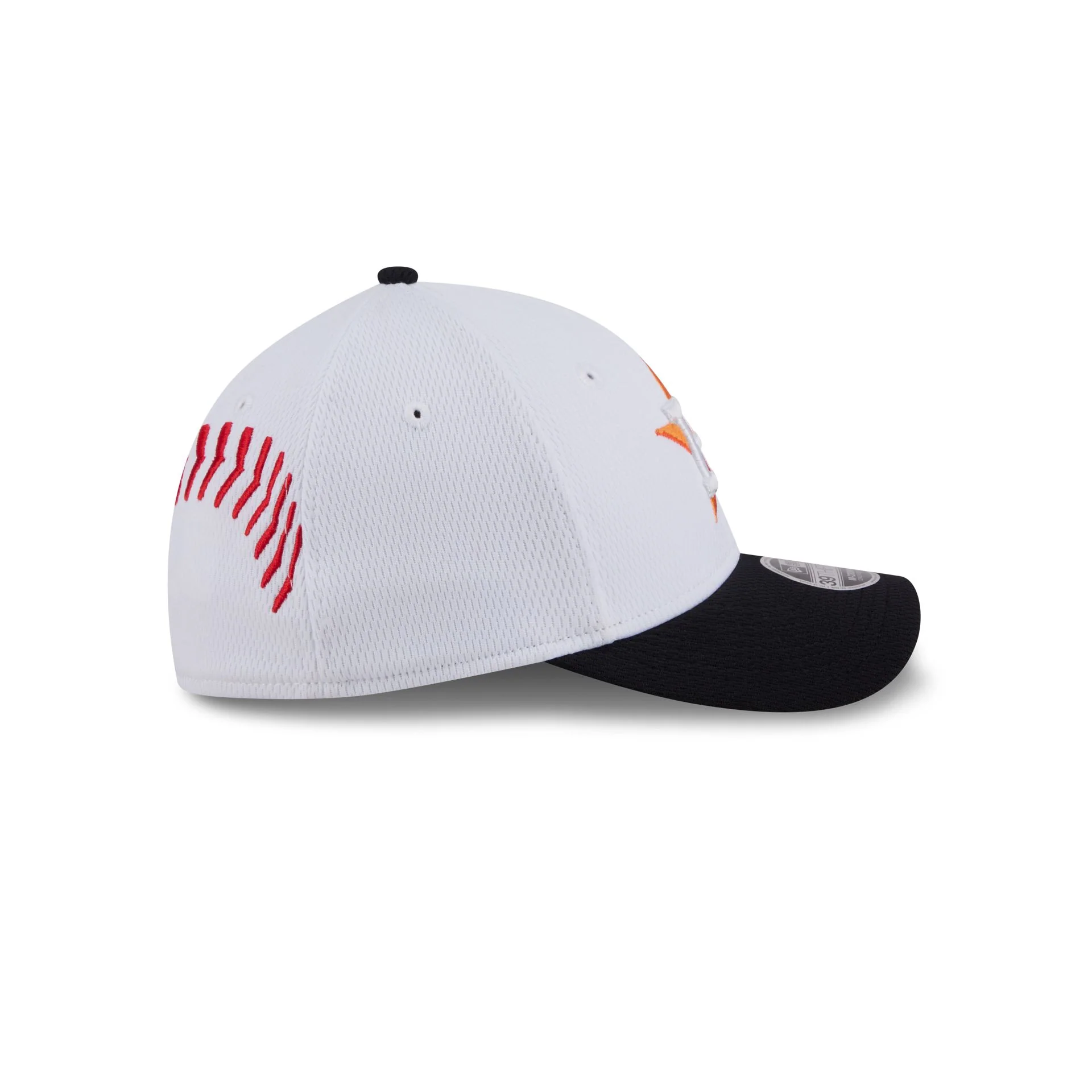 Houston Astros Baseball Stitch Kids 39THIRTY M-Crown Stretch Fit Hat - Image 5