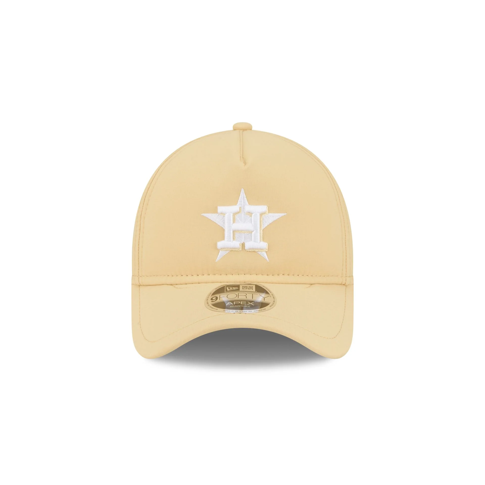 Houston Astros Beige 9FORTY APEX Snapback Hat - Image 2