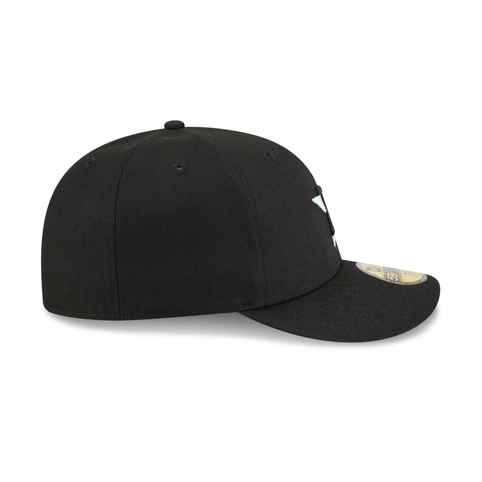 Houston Astros Black Pre-Curve 59FIFTY Fitted Hat - Image 5