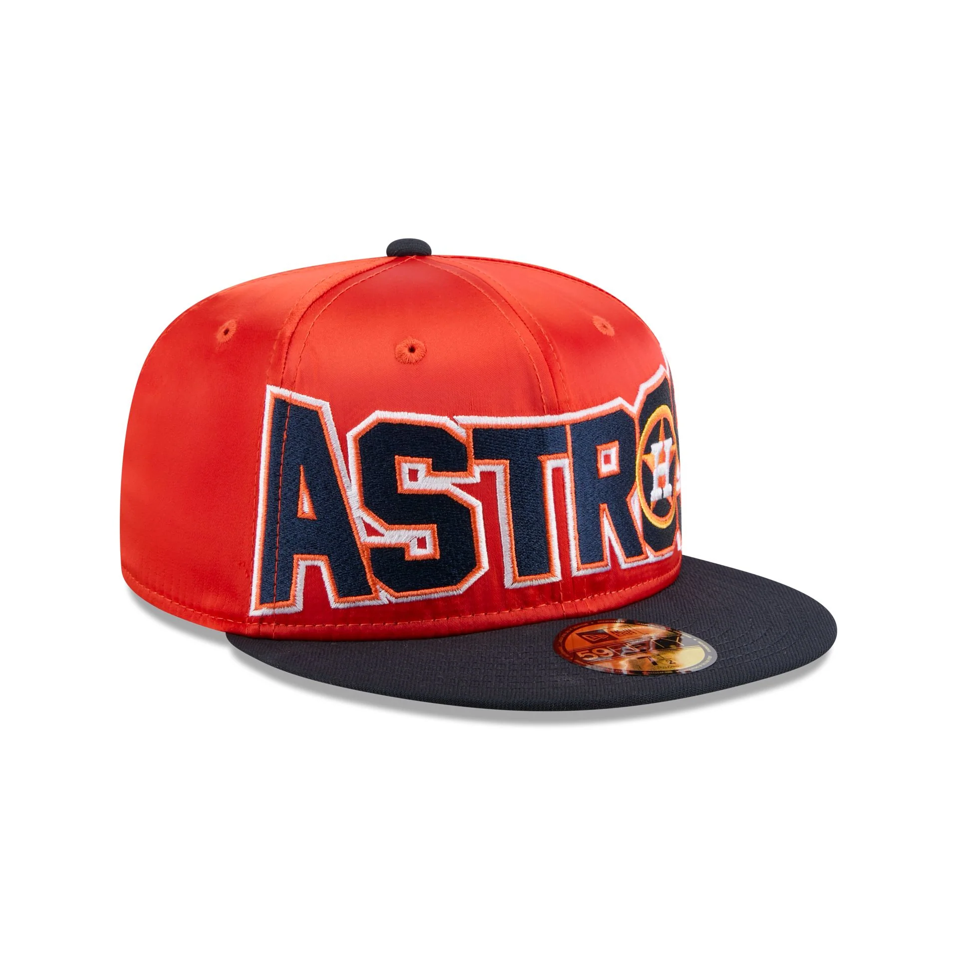 Houston Astros Bold Satin 59FIFTY Fitted Hat - Image 3