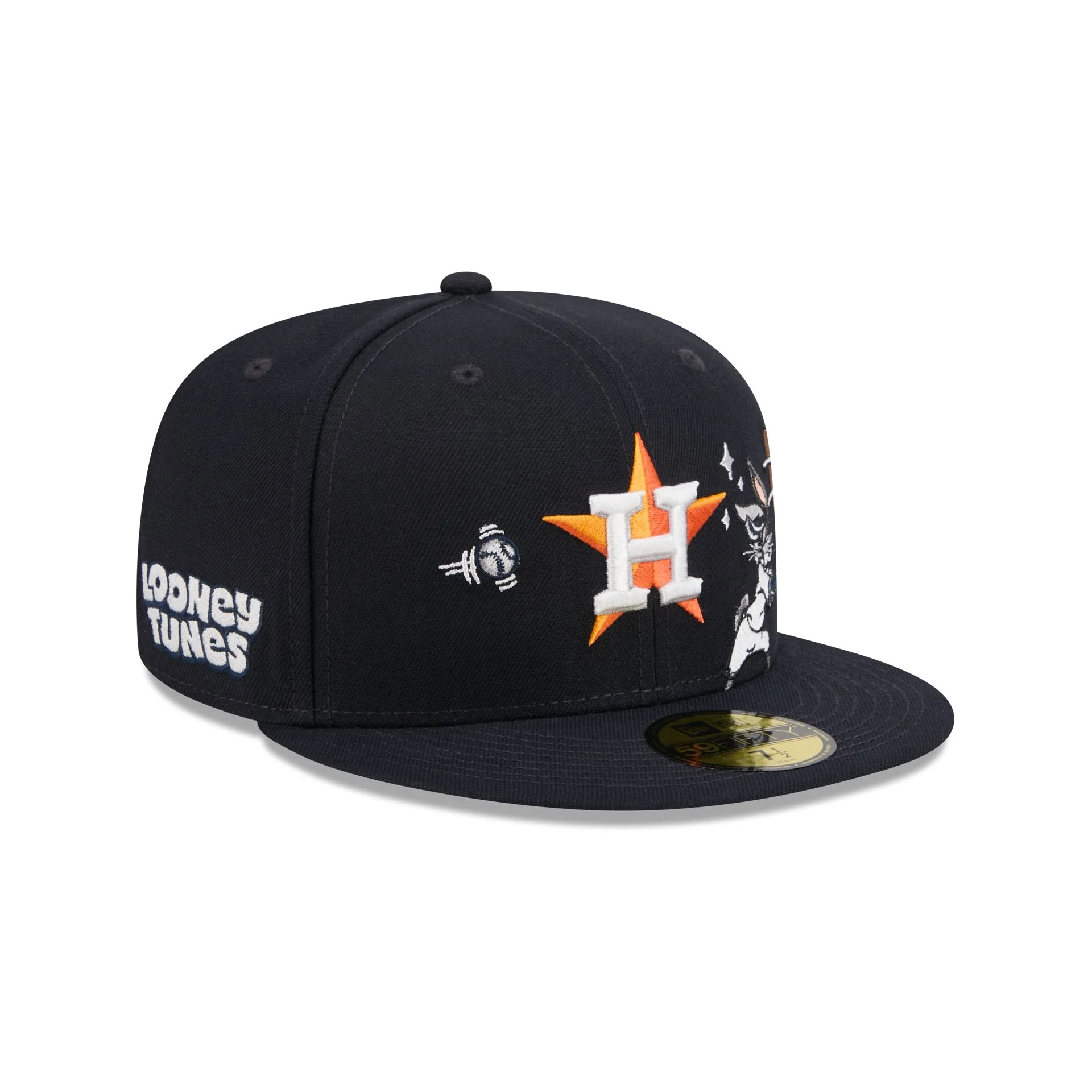 Houston Astros Bugs Bunny Swing 59FIFTY Fitted Hat - Image 3