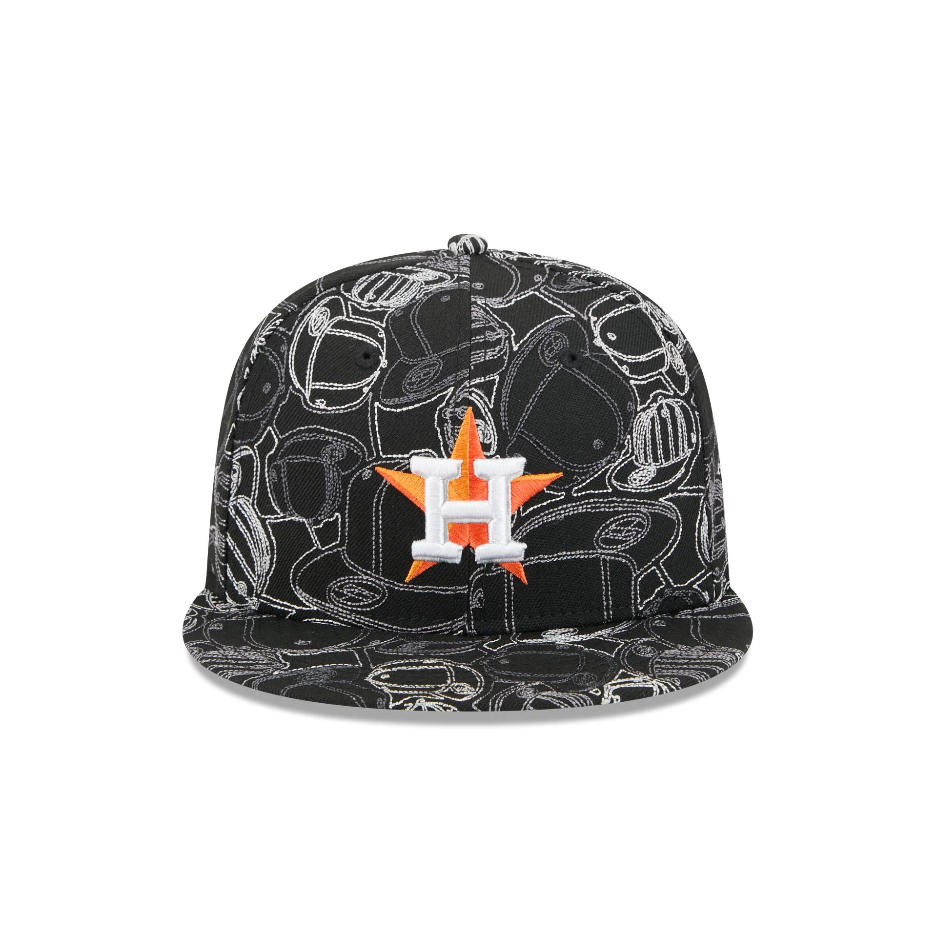 Houston Astros Cap Scramble 59FIFTY Fitted Hat - Image 2
