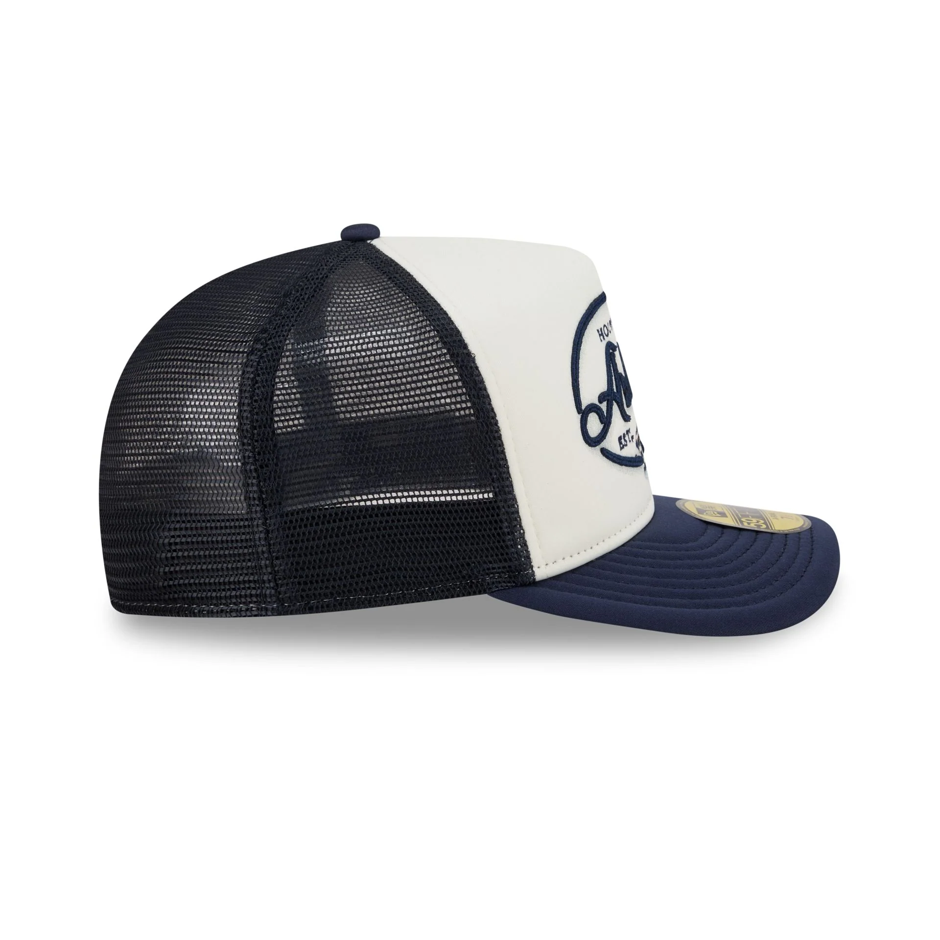 Houston Astros Chrome 59FIFTY Fitted Trucker Hat - Image 5