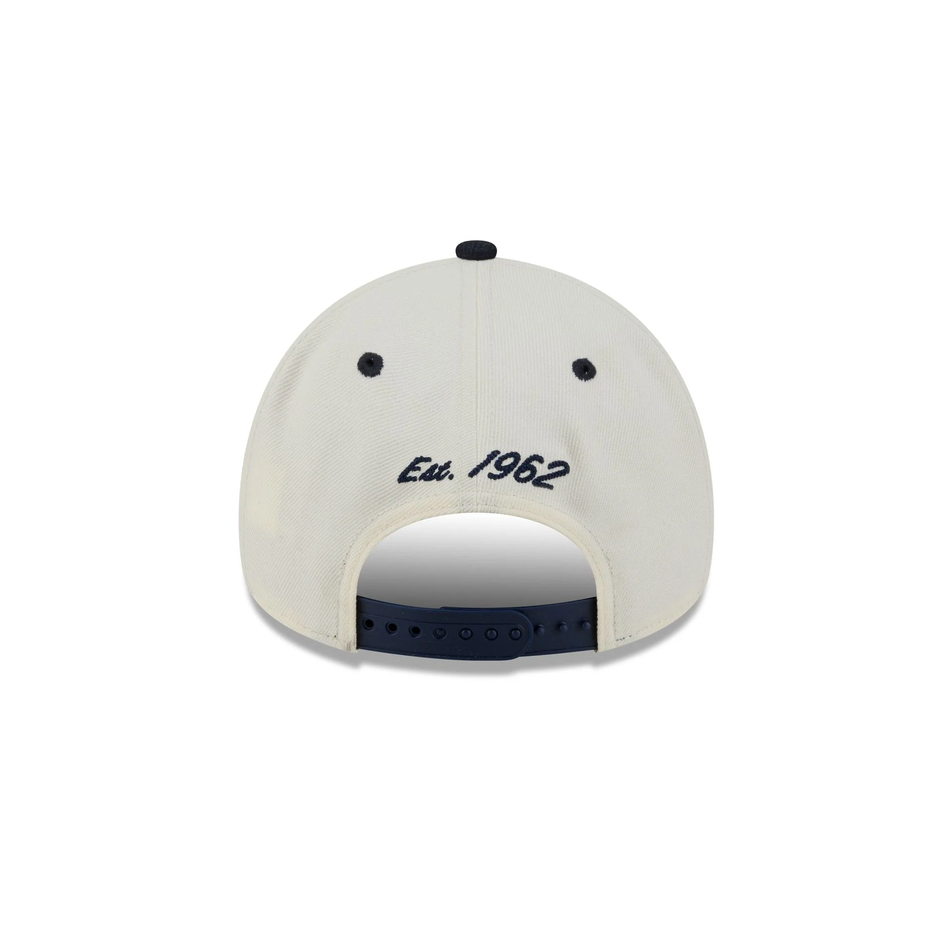 Houston Astros Chrome White Arched 9FORTY A-Frame Snapback Hat - Image 6