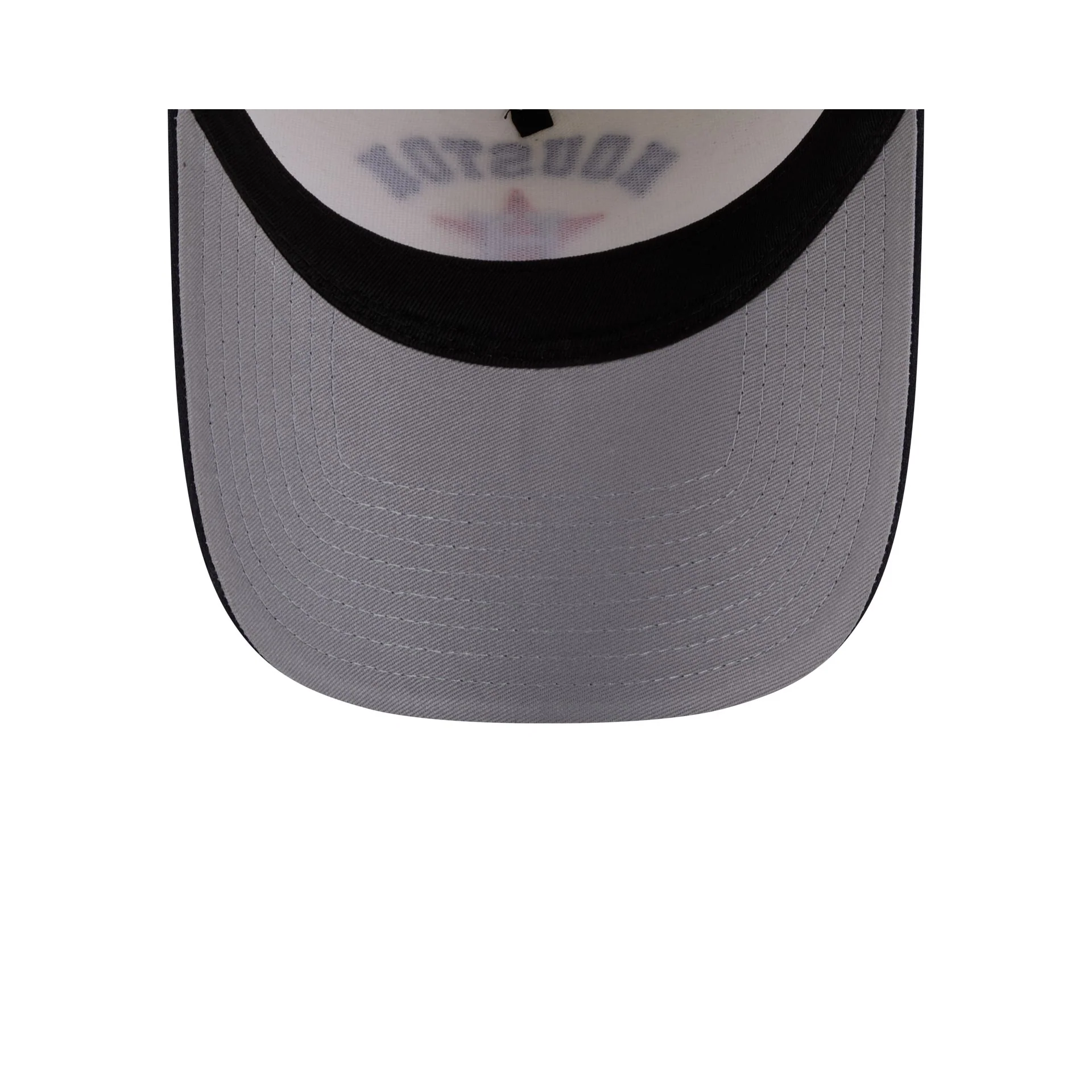 Houston Astros Chrome White Arched 9FORTY A-Frame Snapback Hat - Image 7