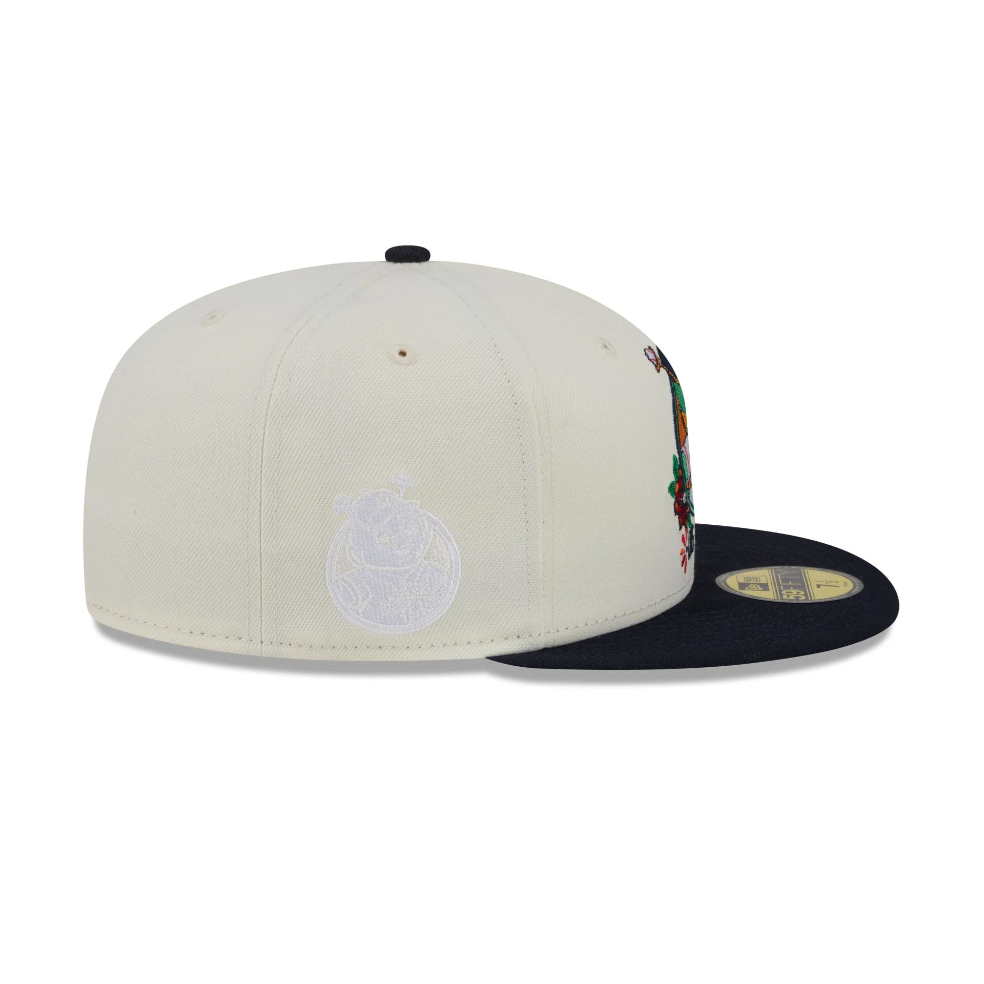 Houston Astros Day of the Dead Sugar Skull Mascot 59FIFTY Fitted Hat - Image 4