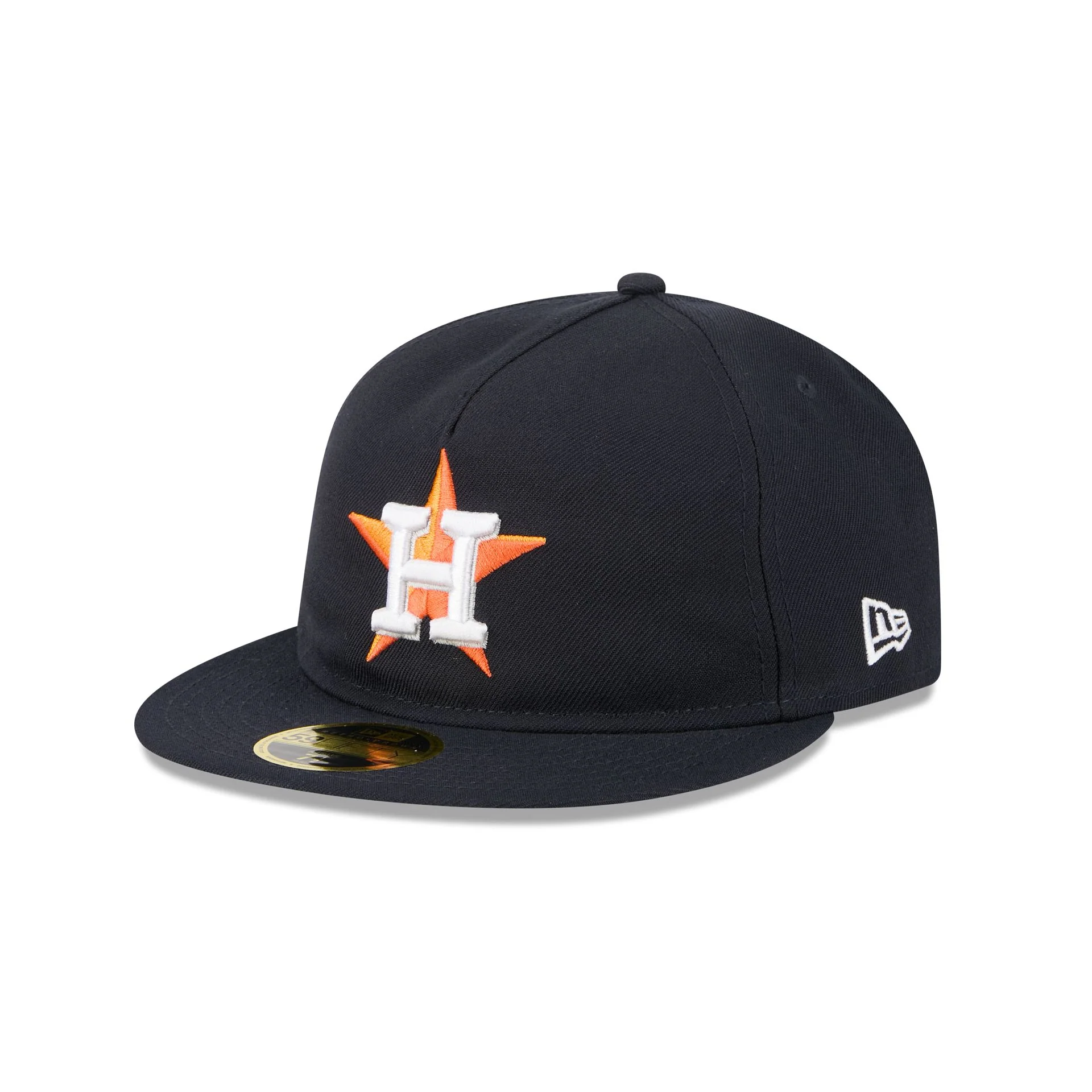 Houston Astros Easy Retro Crown 59FIFTY A-Frame Fitted Hat