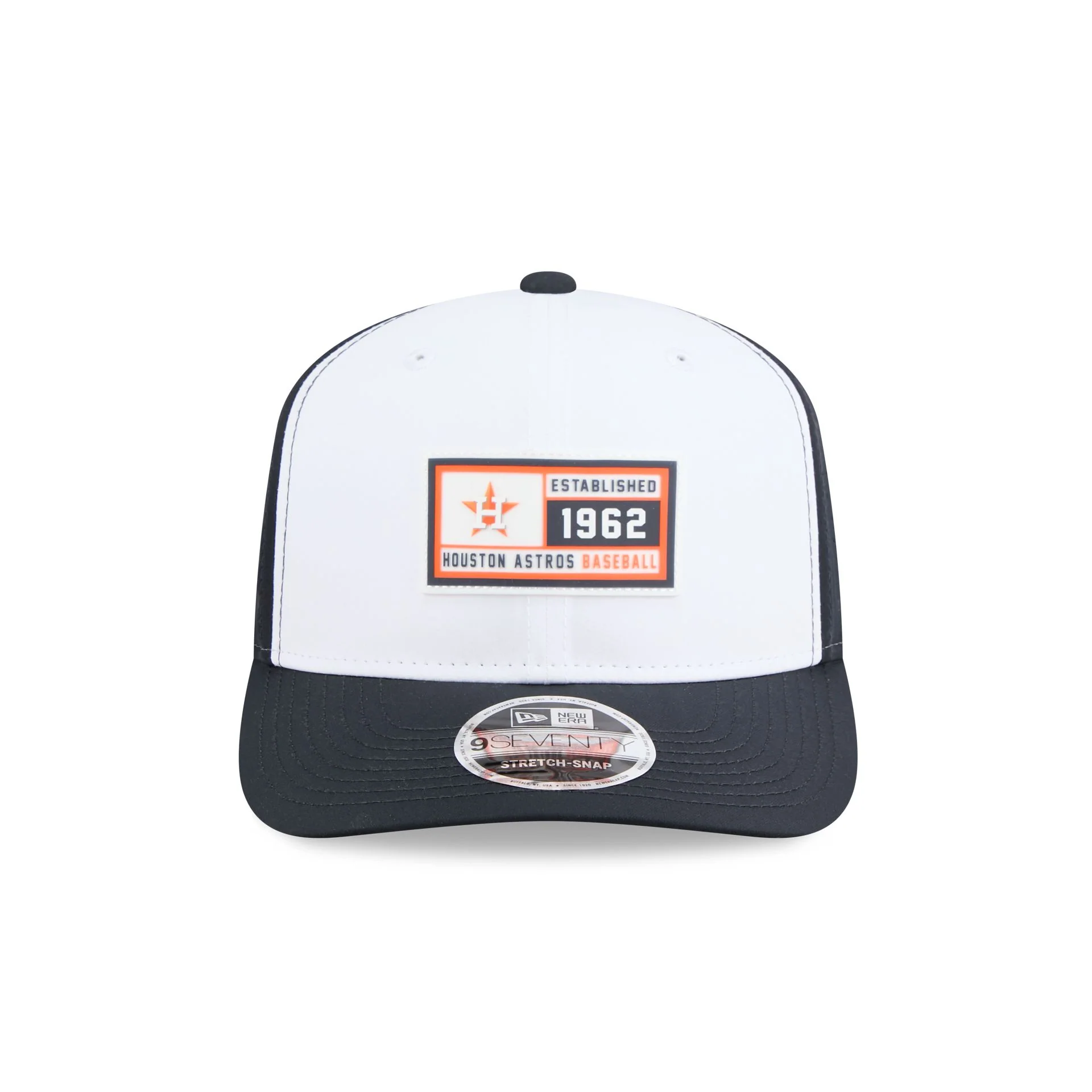Houston Astros Est. Patch 9SEVENTY Stretch-Snap Hat - Image 2