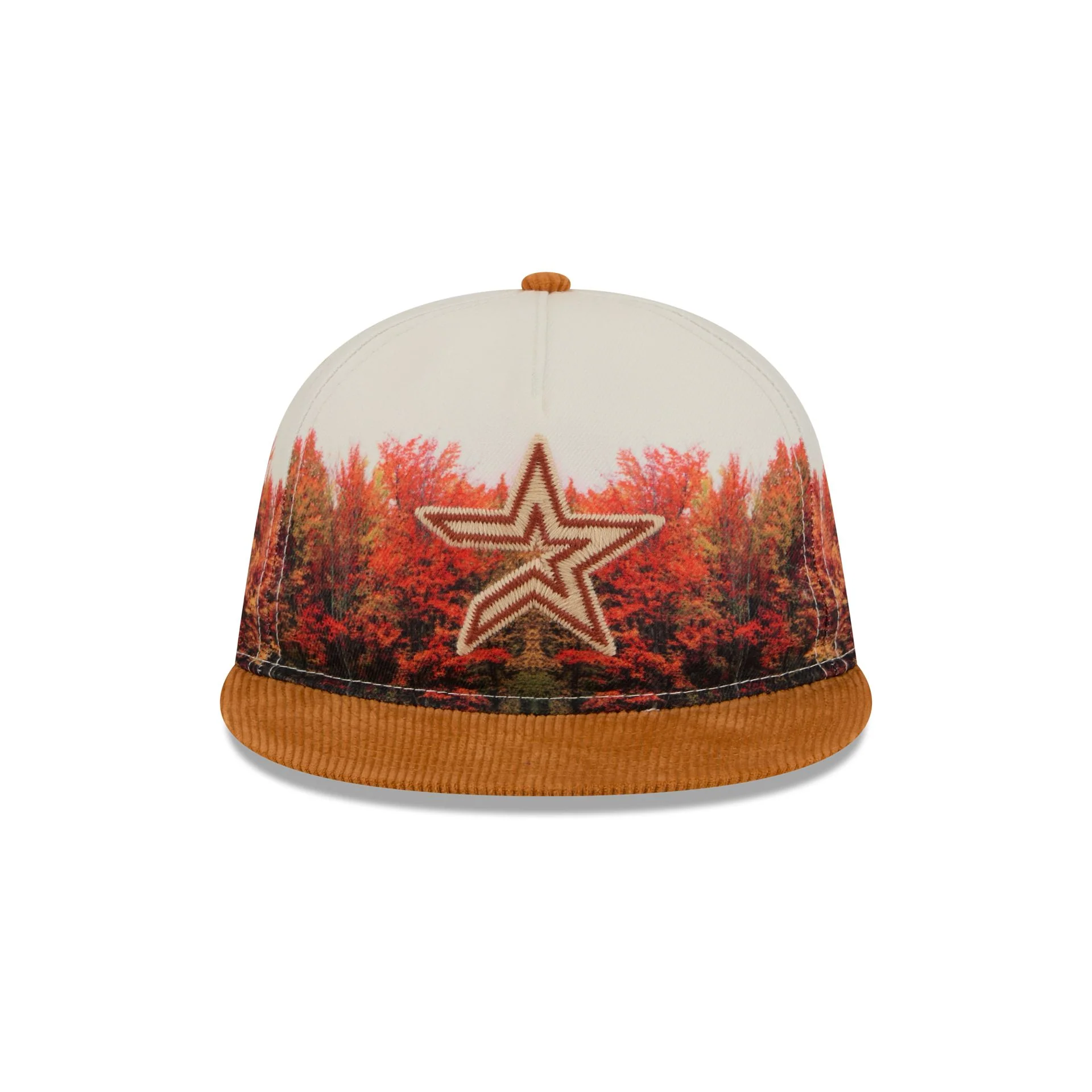 Houston Astros Fall Forest Retro Crown 9FIFTY Adjustable Hat - Image 2