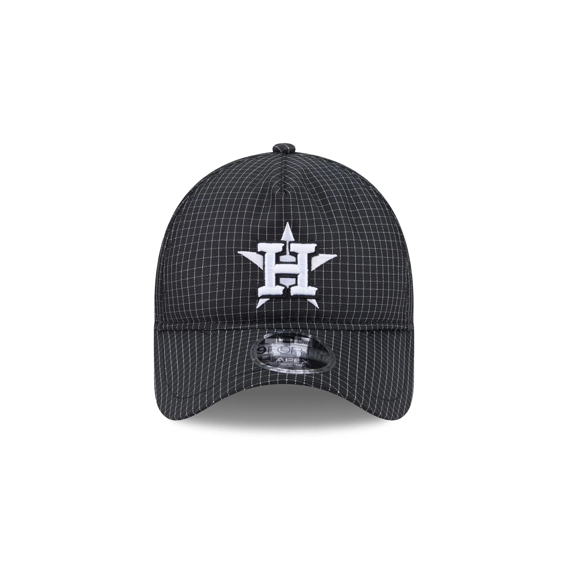 Houston Astros Grid 9FORTY APEX Snapback Hat - Image 2